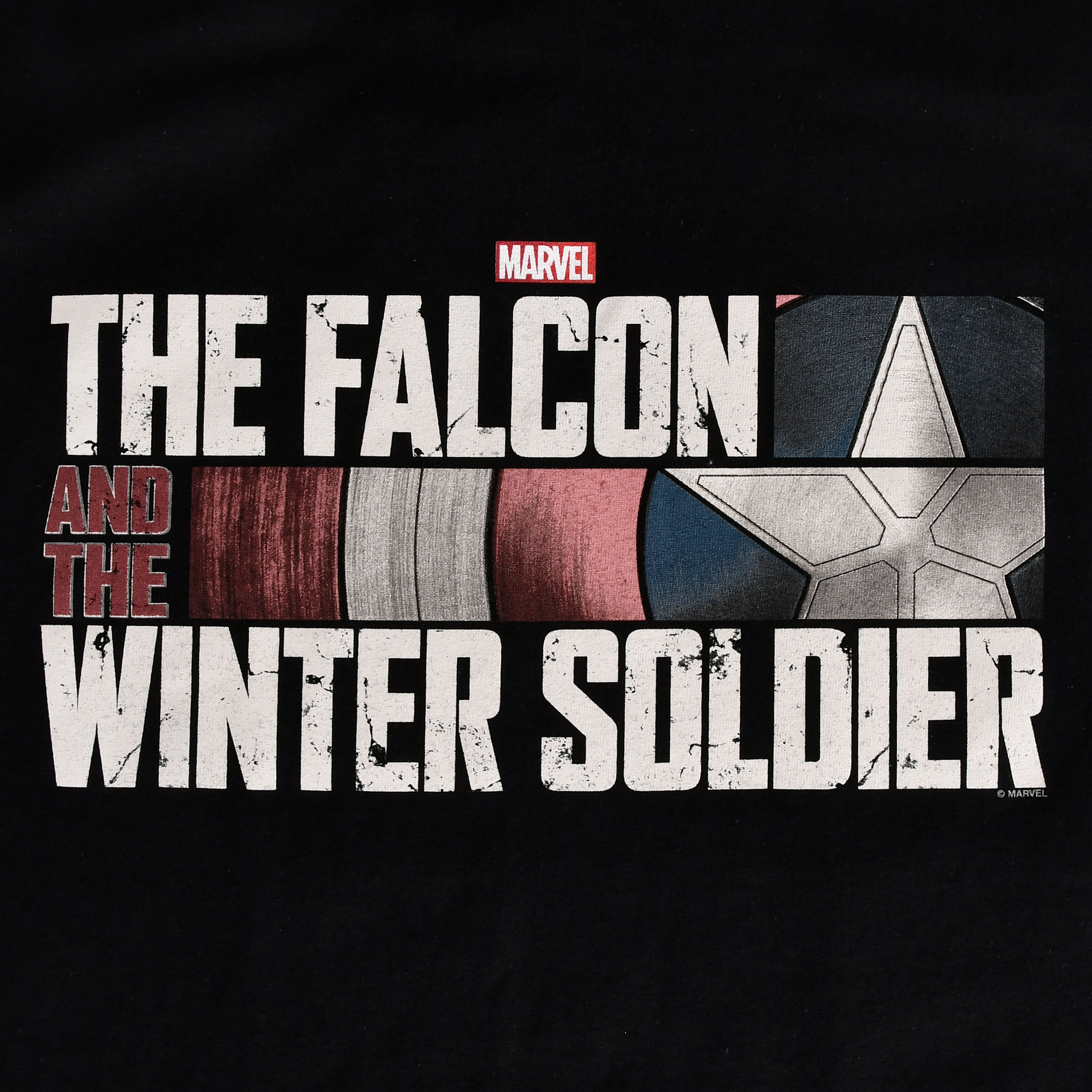 The Falcon and the Winter Soldier - Logo T-Shirt schwarz