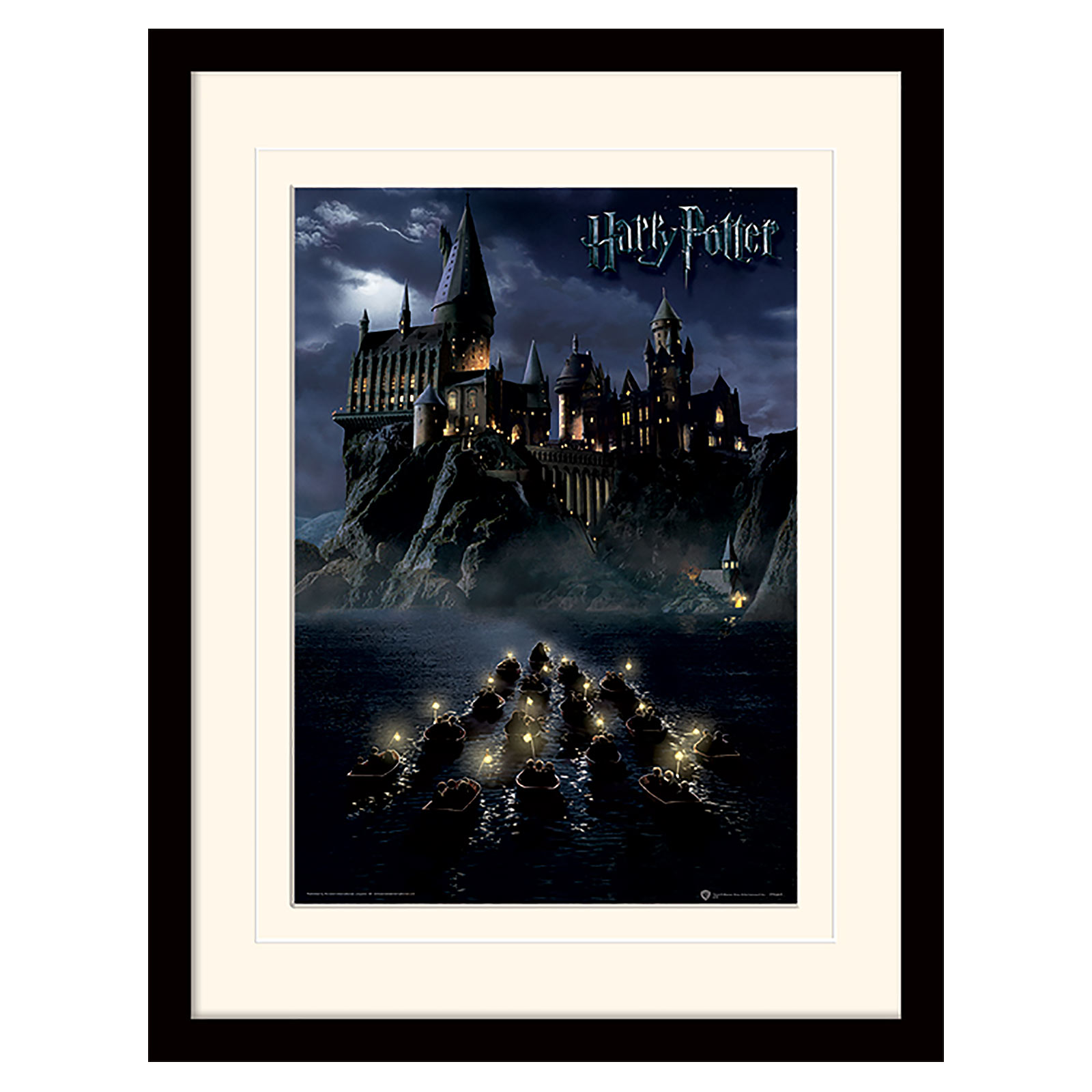 Harry Potter - Hogwarts Wandbild