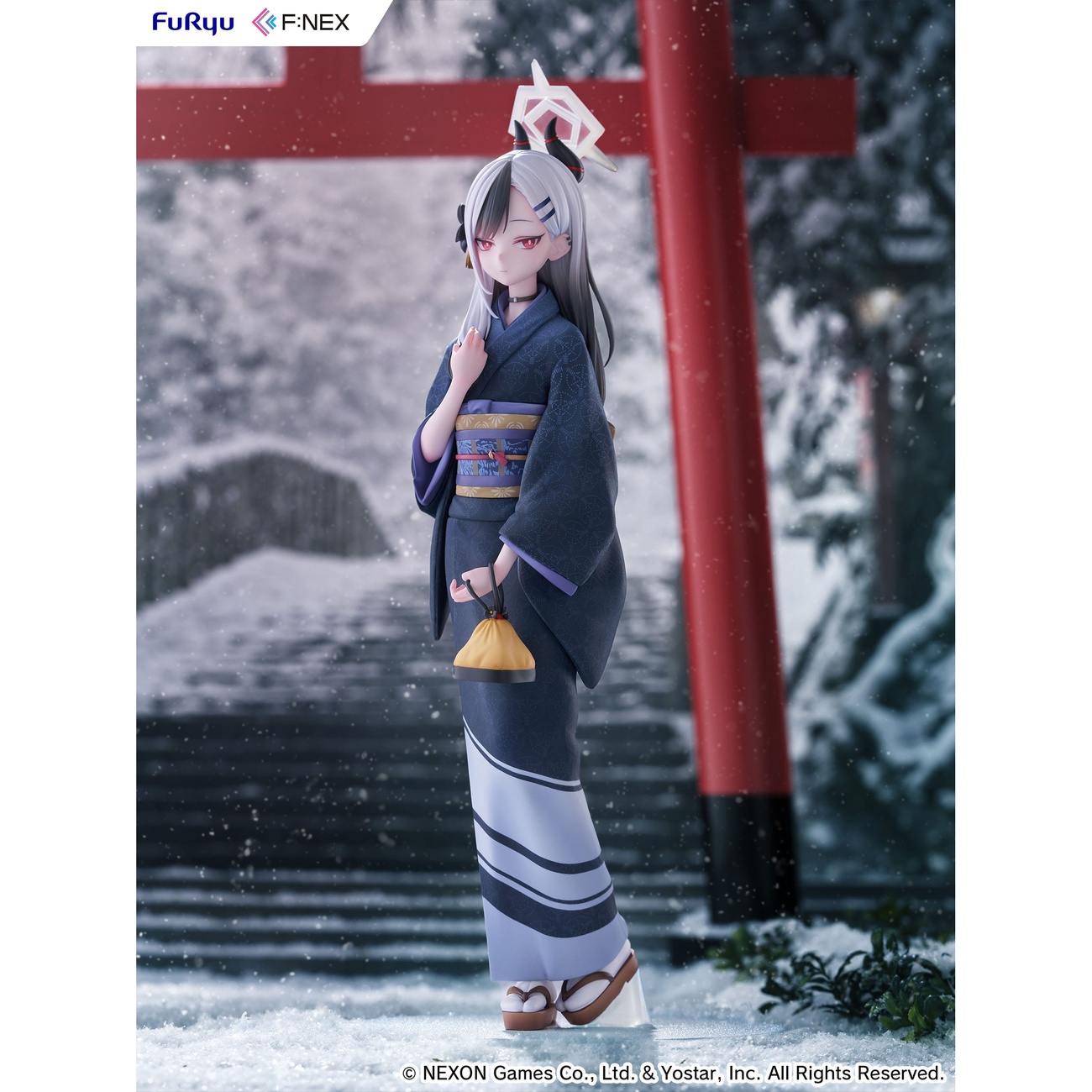 Blue Archiv F:Nex PVC Statue 1/7 Kayoko (NewYear) 27 cm