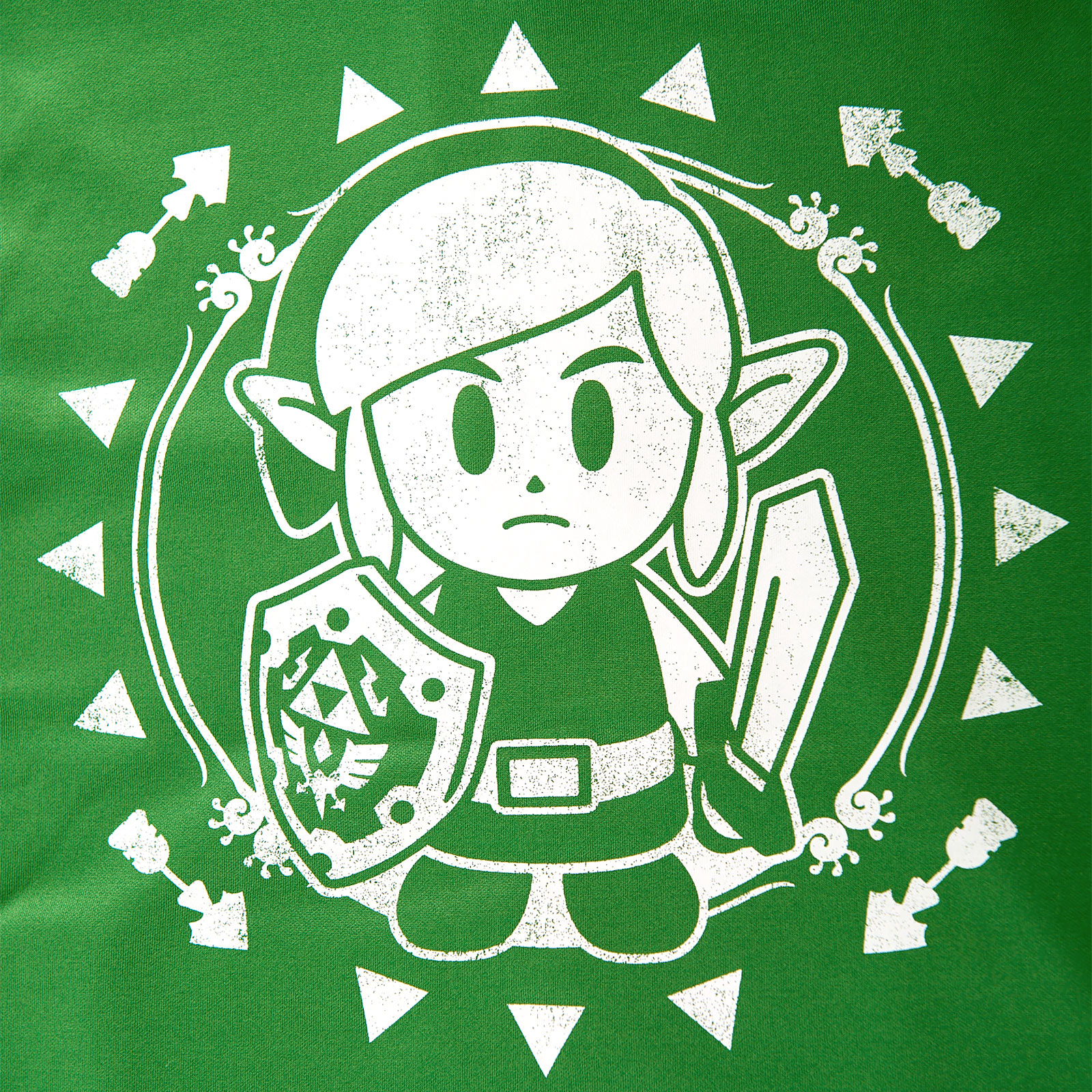 Zelda - Link's Awakening Kapuzenjacke Kinder grün