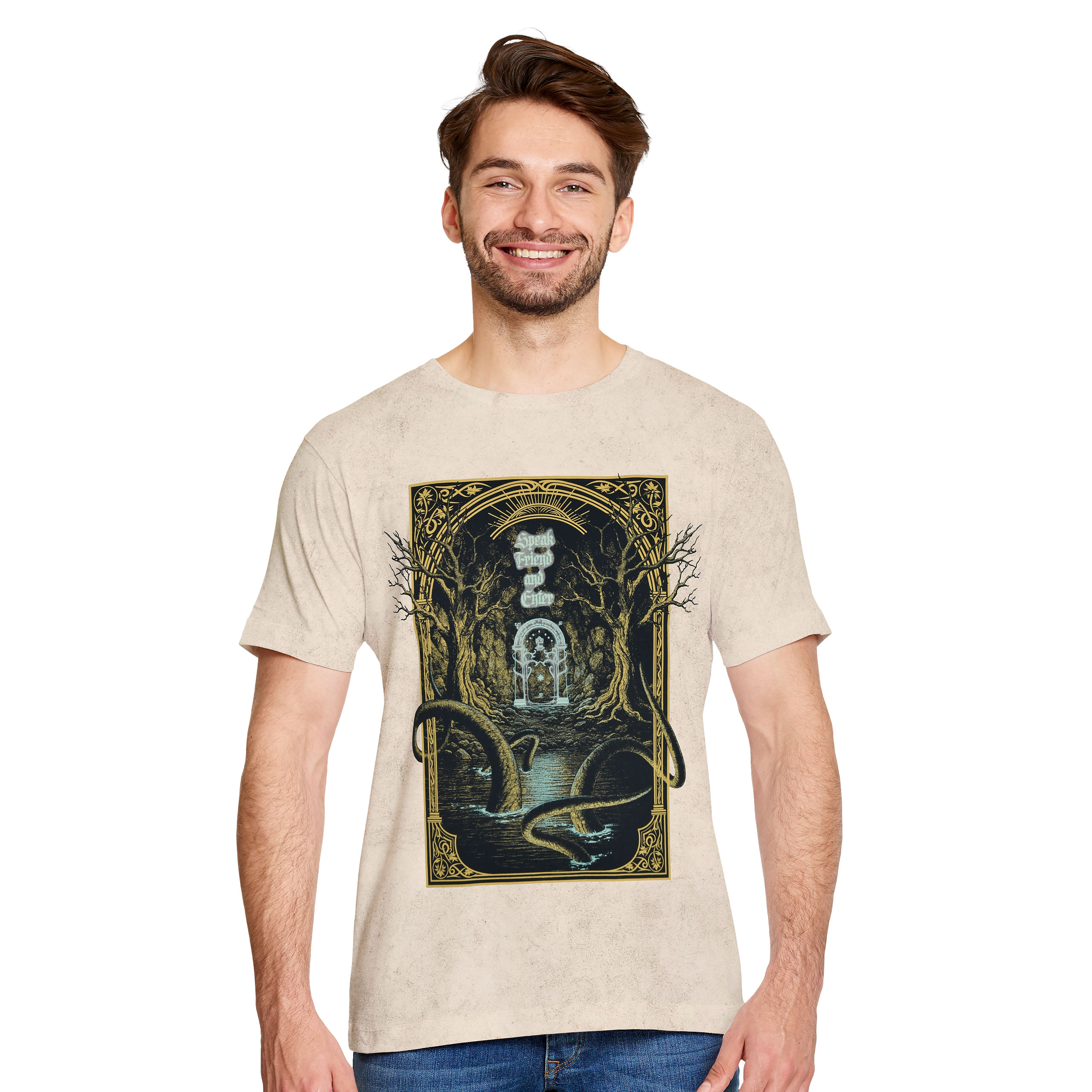 El Señor de los Anillos - Camiseta Puertas de Durin