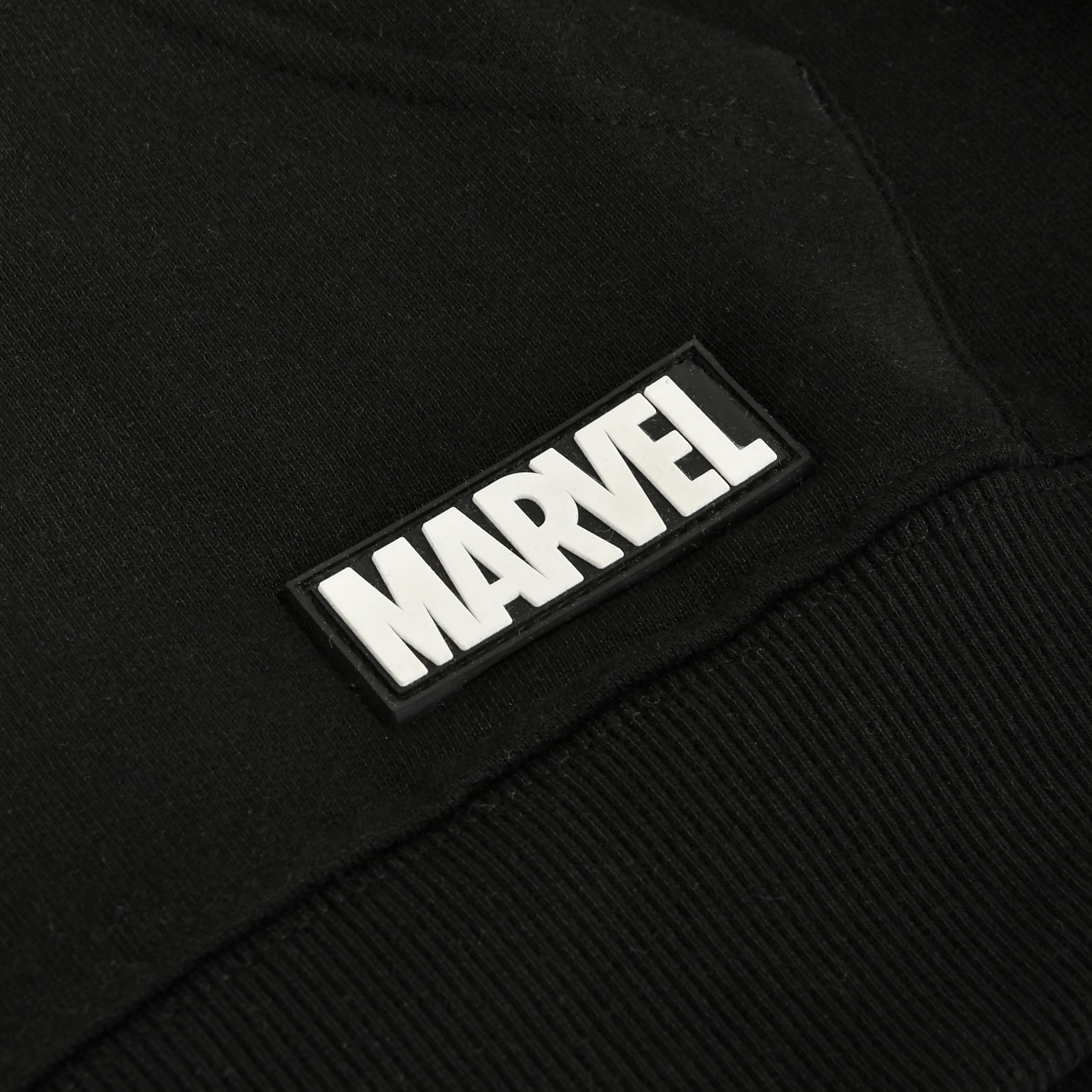 Punisher - Felpa con cappuccio Logo nera