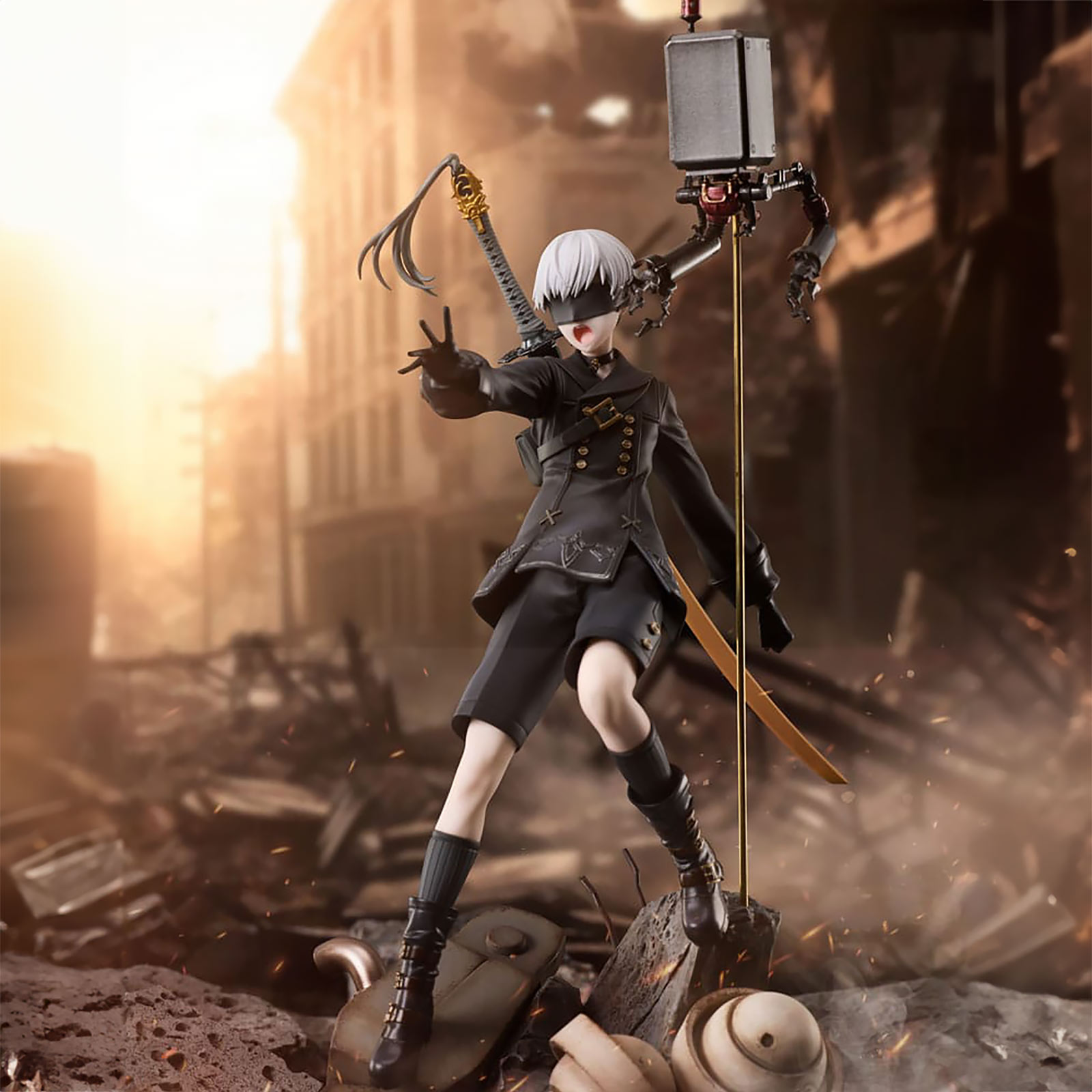 NieR:Automata - 9S Standbeeld 1:7 Deluxe Versie