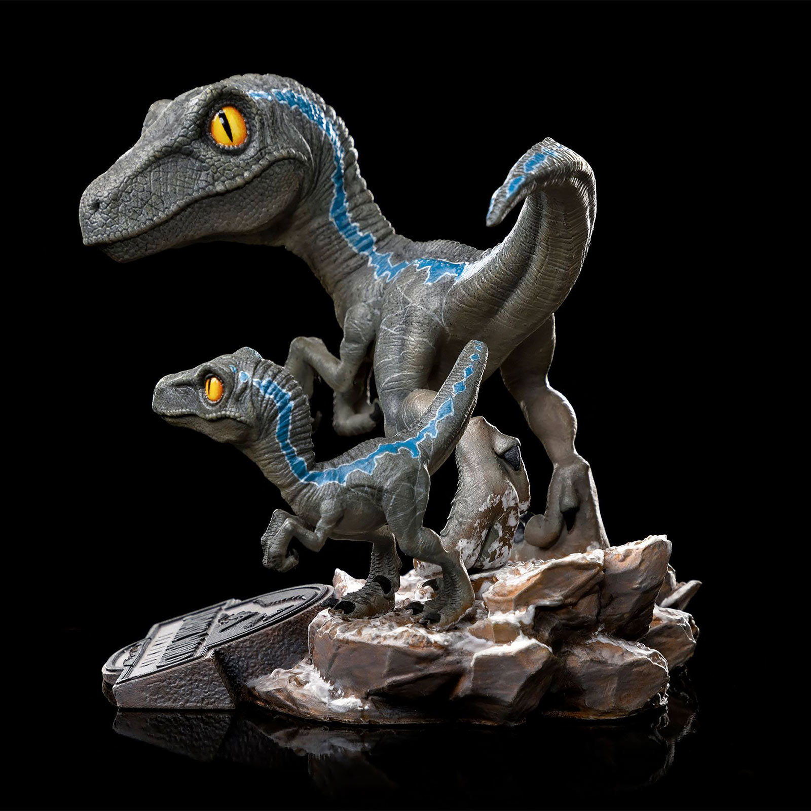 Jurassic World - Figura de Diorama de Blue y Beta