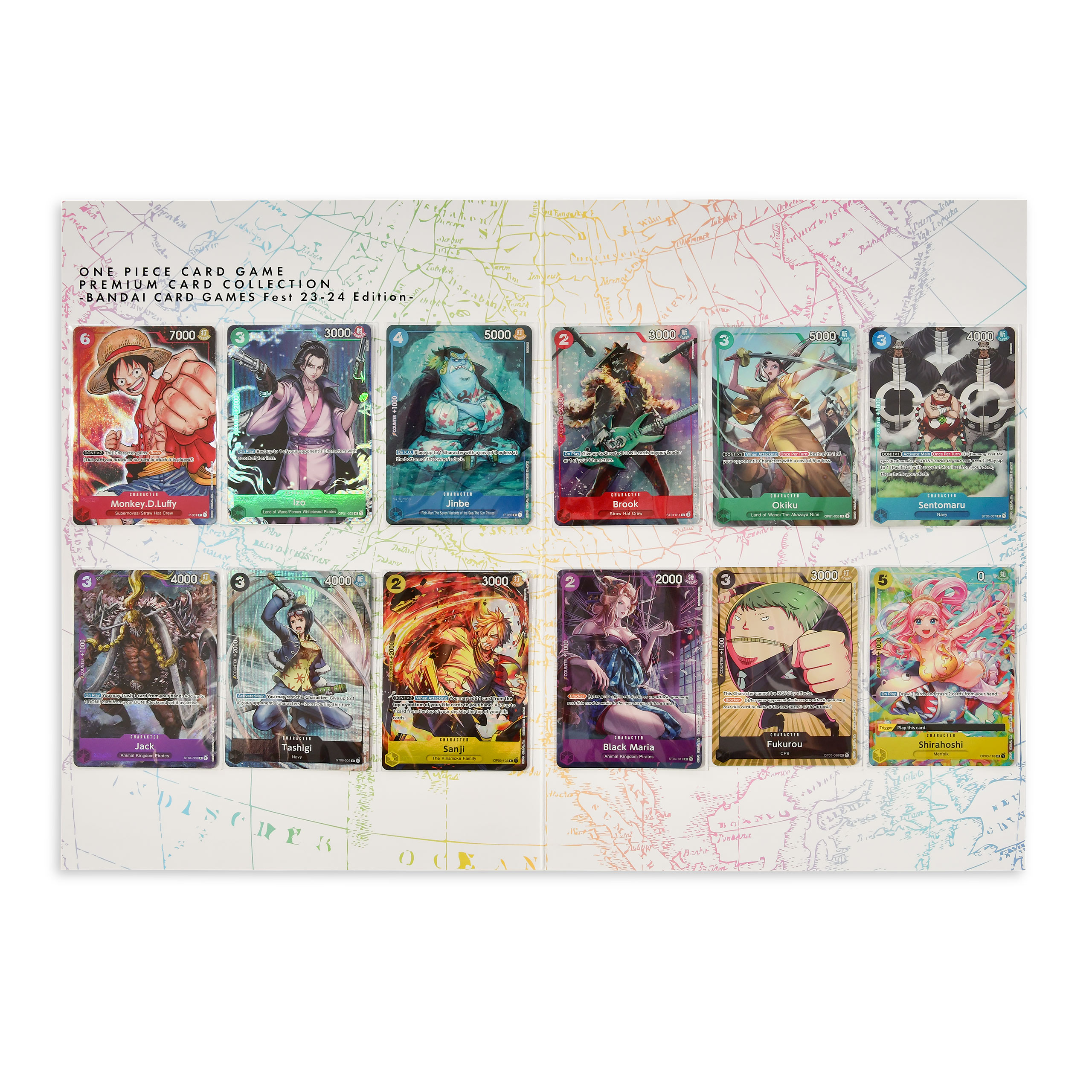 One Piece Card Game - Colección de Tarjetas Premium Fest 23-24 Edición