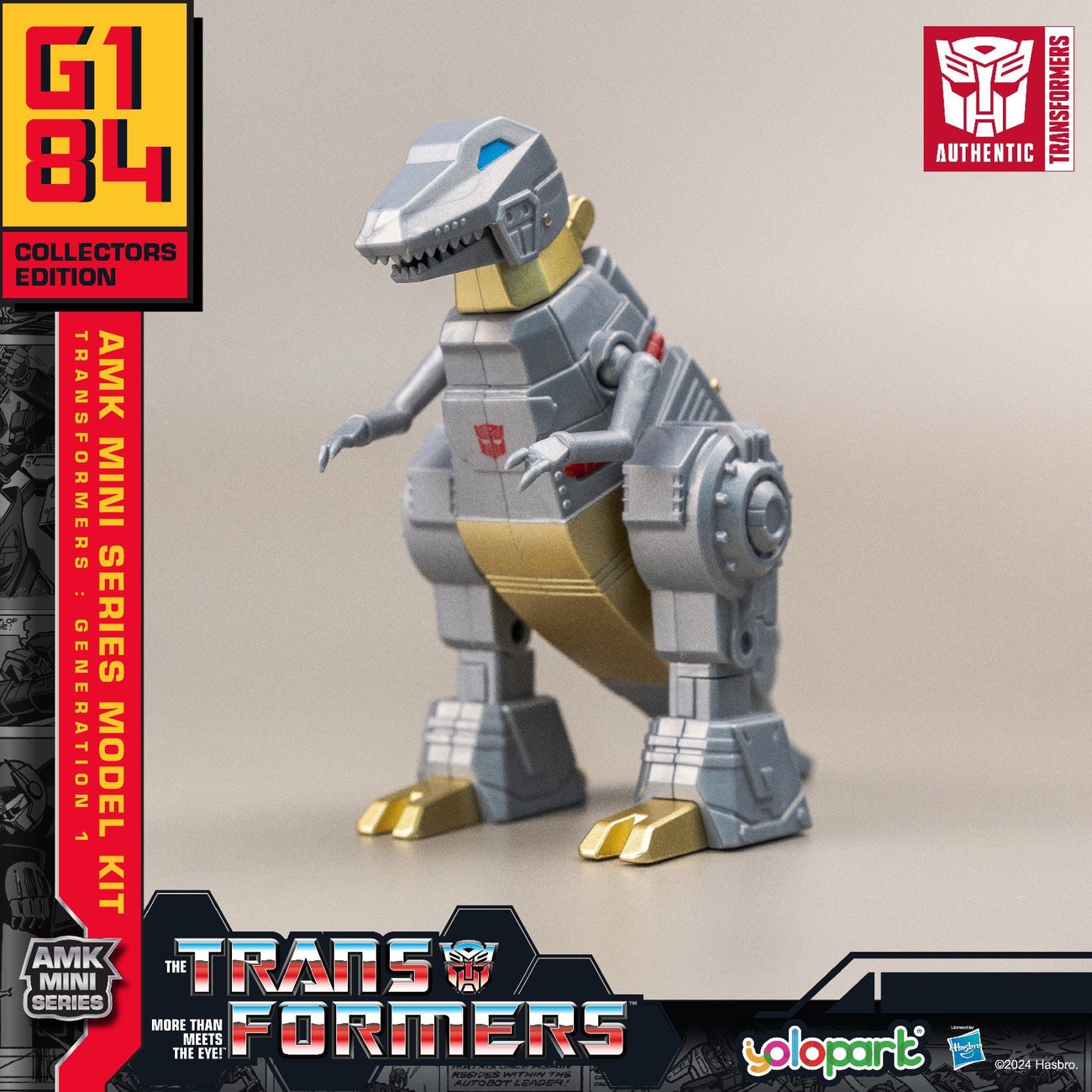 Transformers: Generation One AMK Mini Series Kit Modello in Plastica Grimlock 10 cm