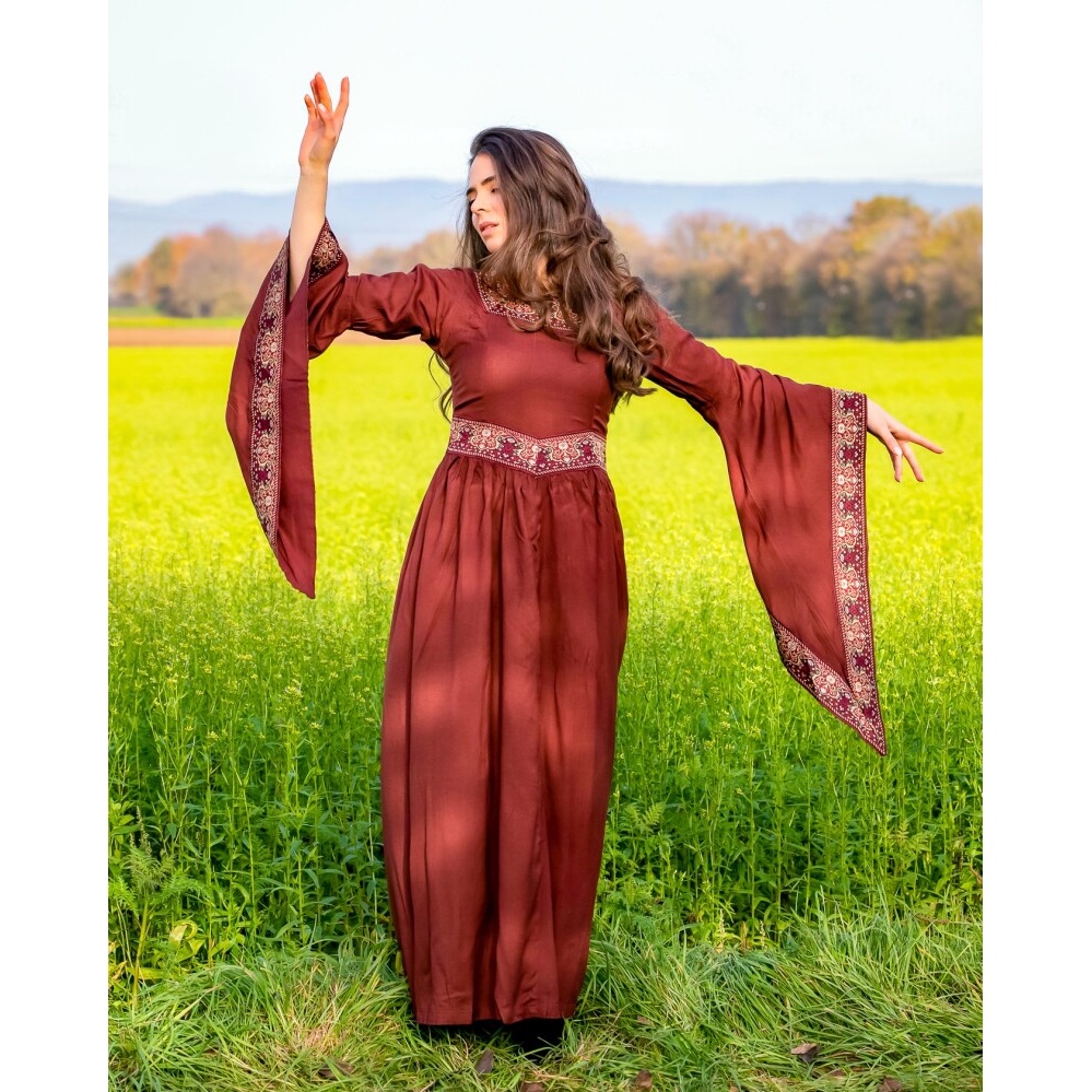 Medieval Dress Katharina red