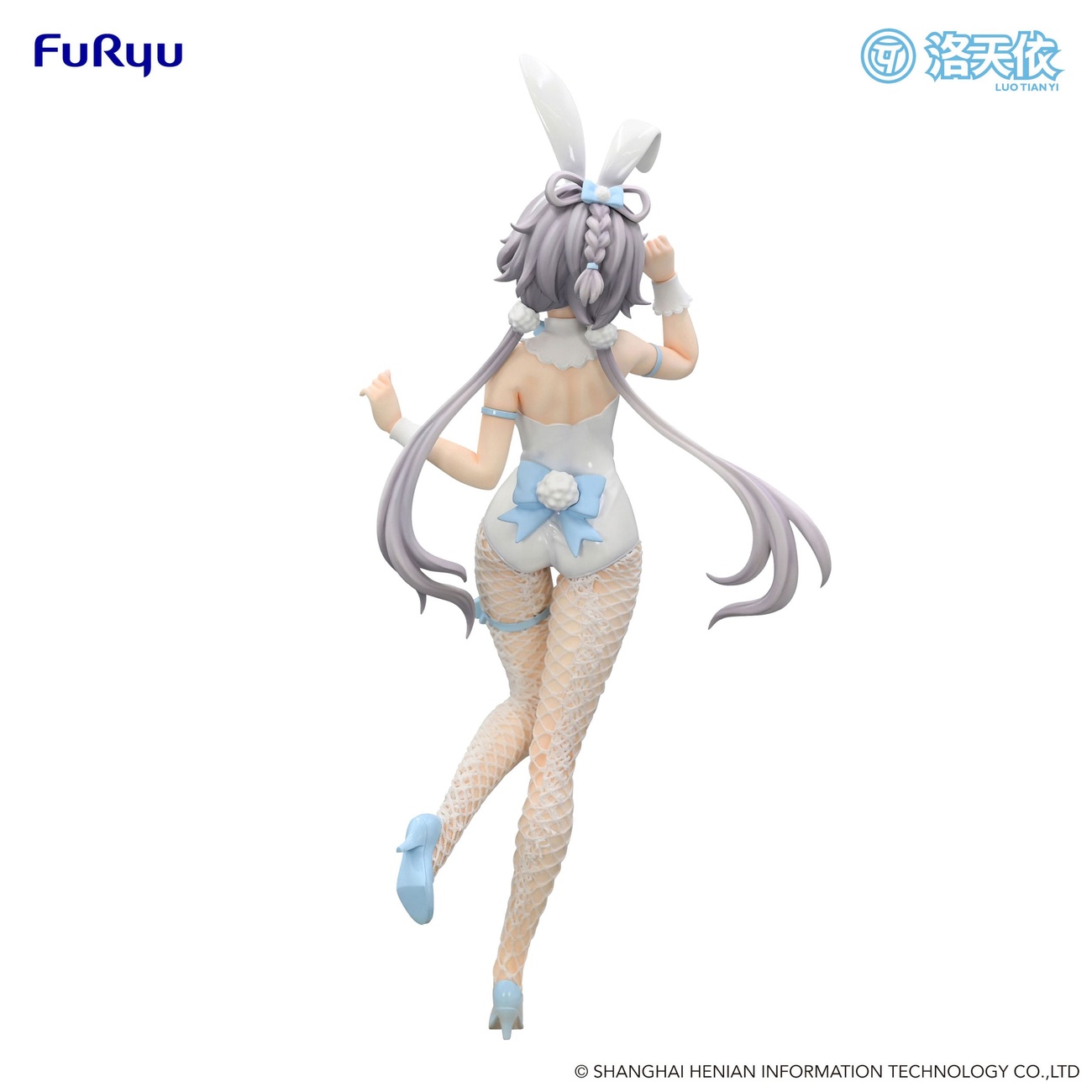 VTuber BiCute Bunnies Statue PVC V Singer Luo Tian Yi 28 cm