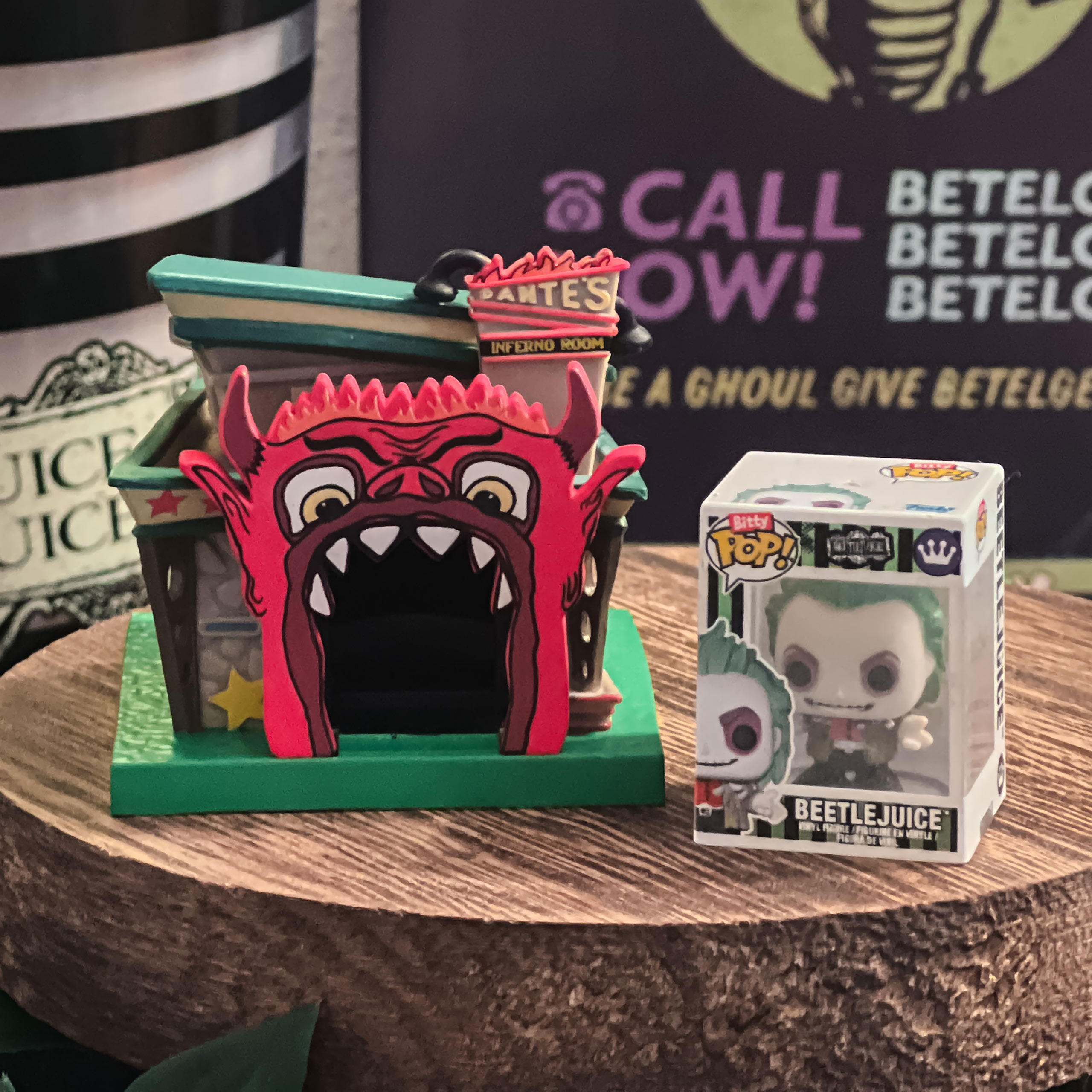 Beetlejuice - Diorama Dantes Funko Bitty POP Town