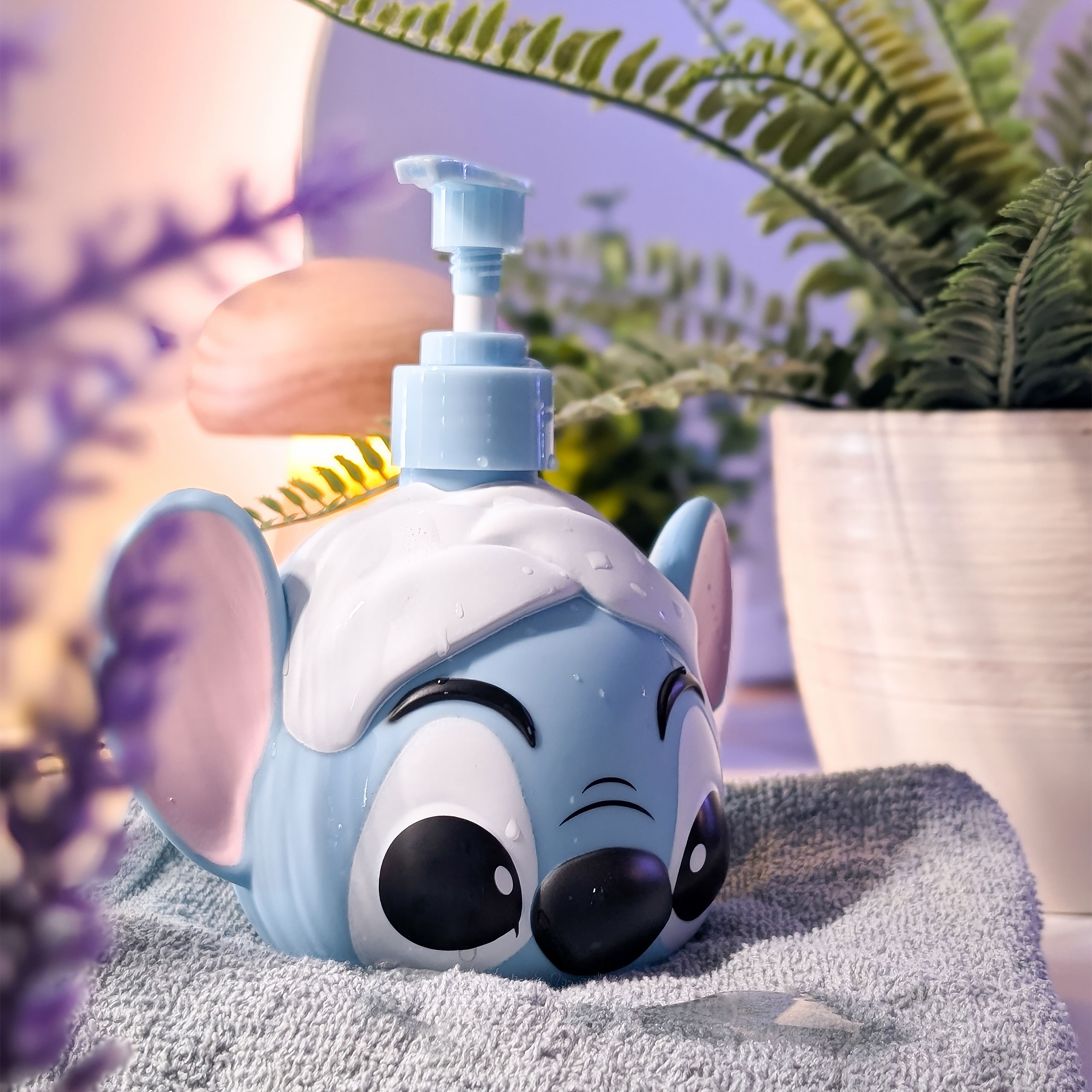 Stitch zeepdispenser met wasgel - Lilo & Stitch