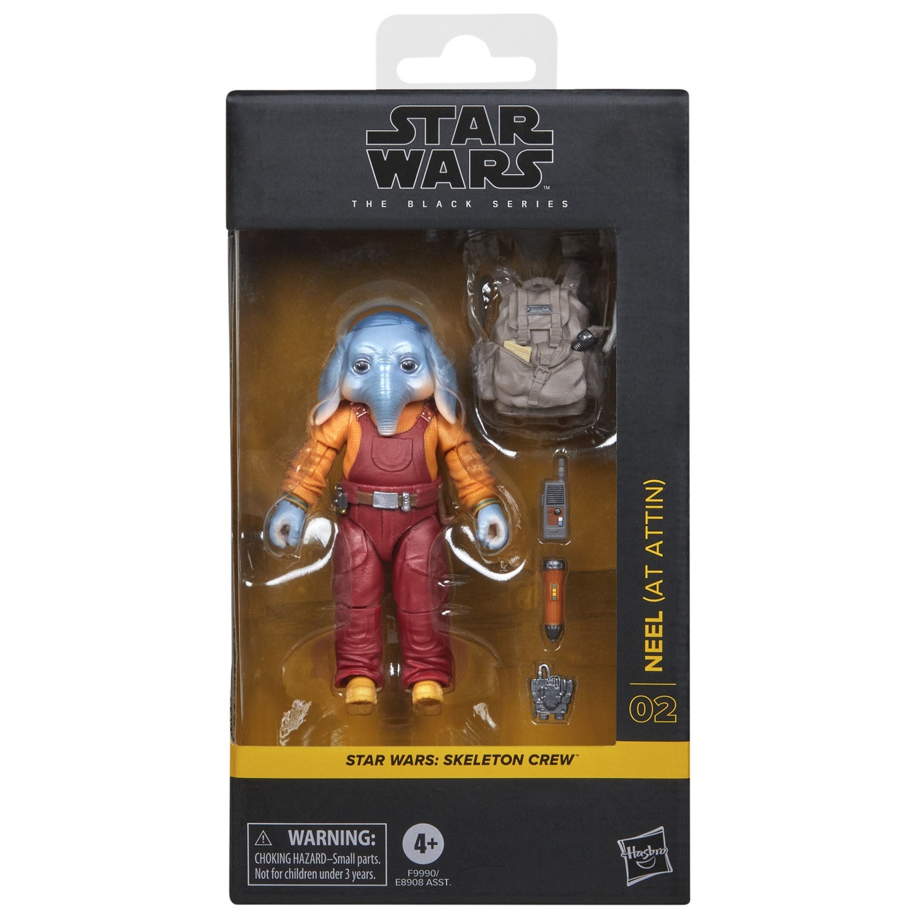 Star Wars: Skeleton Crew Black Series Action Figure Neel (At Attin) 15 cm