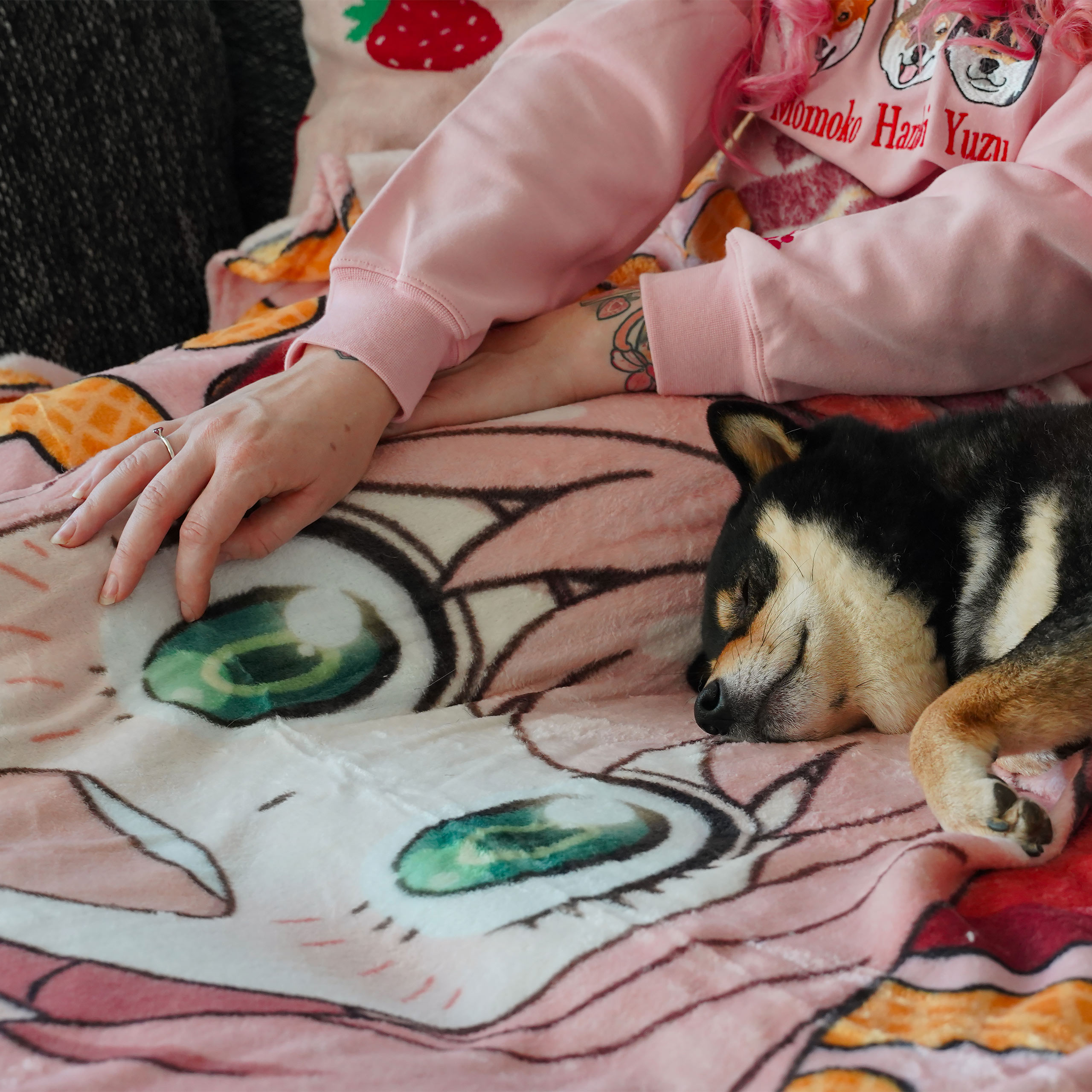 Spy x Family - Anya and Bond Plush Blanket