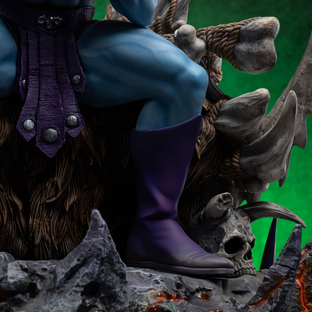 Masters of the Universe Estatua Prime Scale 1/3 Skeletor 10th Anniversary Ver. 67 cm