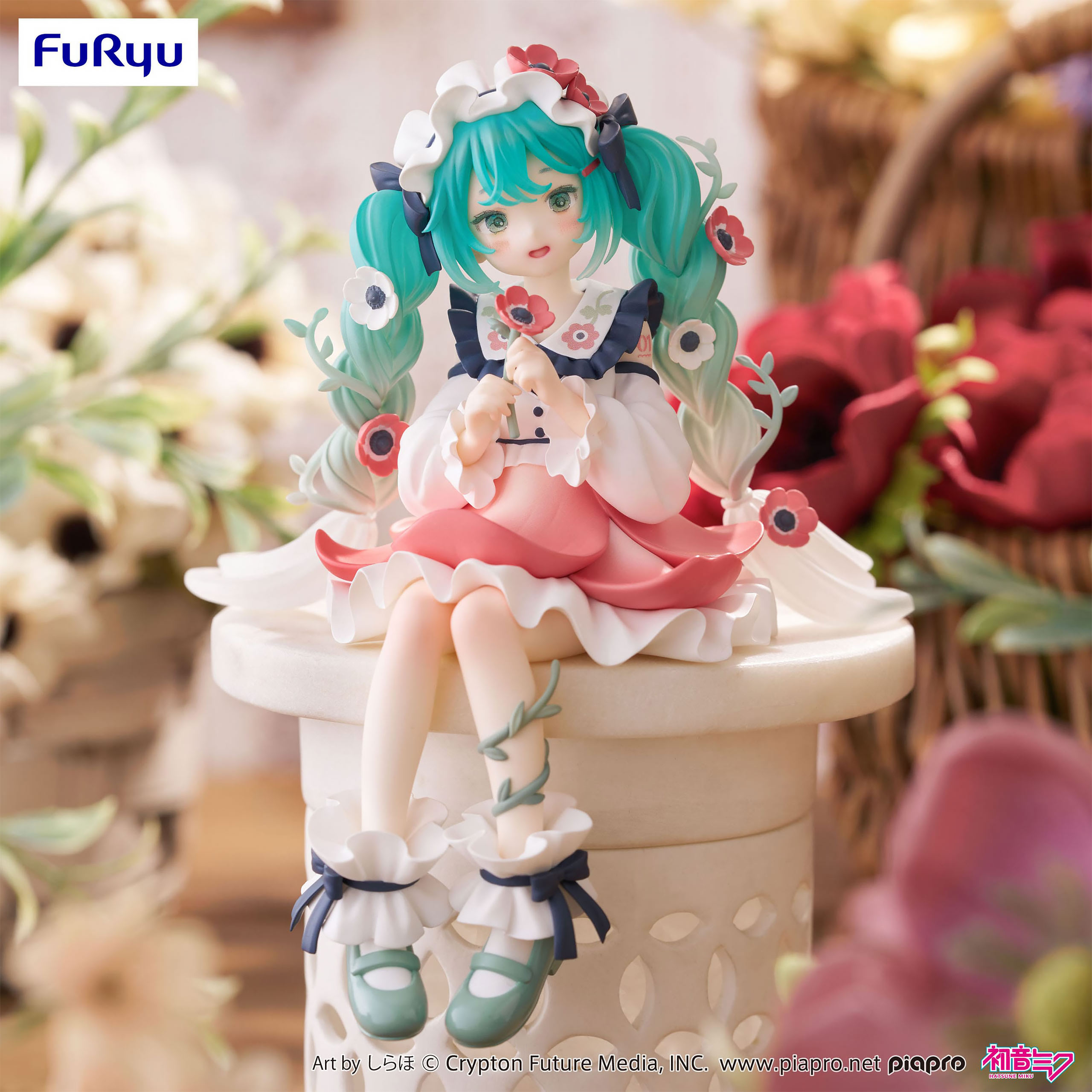 Hatsune Miku - Flower Fairy Anemone Noodle Stopper Figure