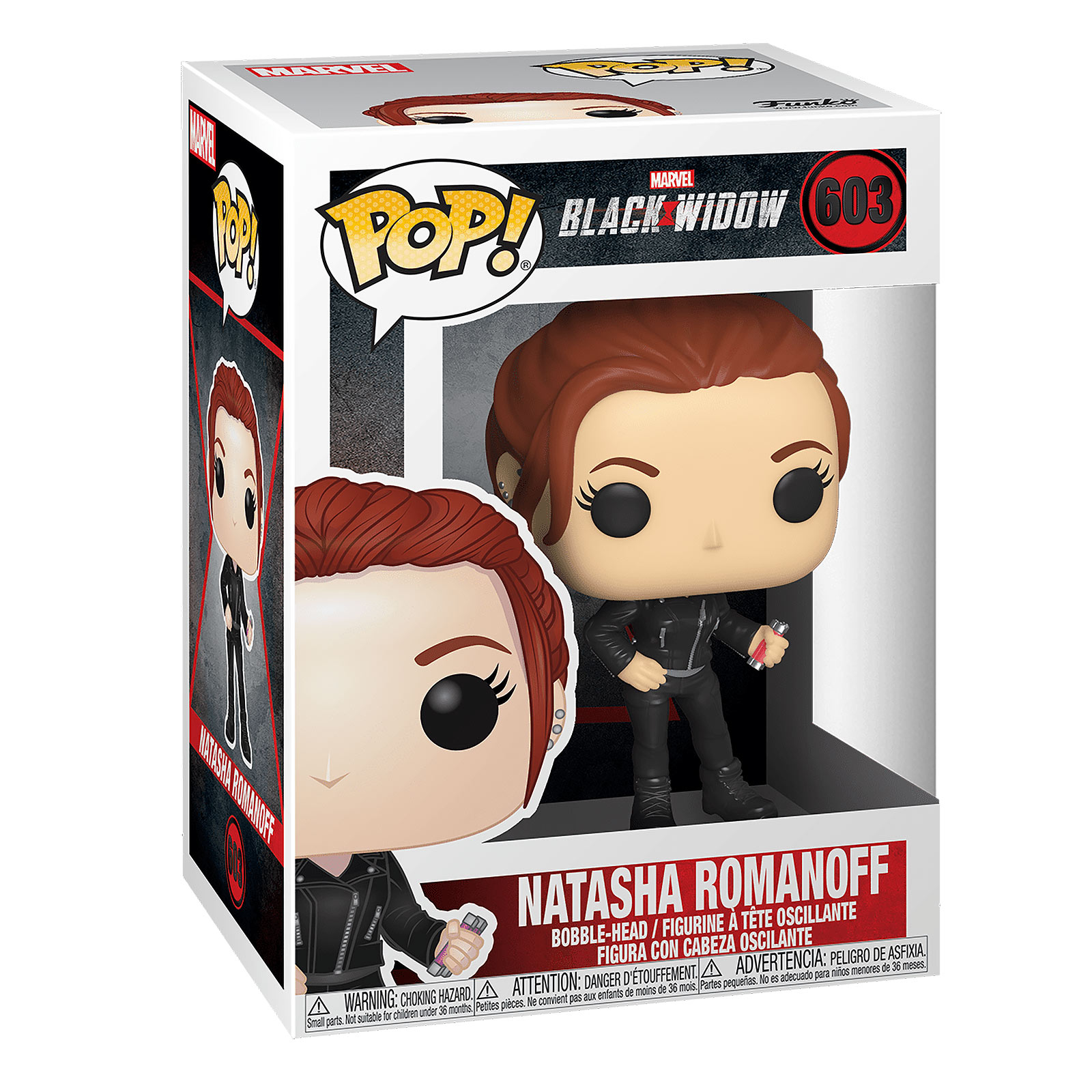 Black Widow - Natasha Romanoff figurine Funko Pop à tête branlante