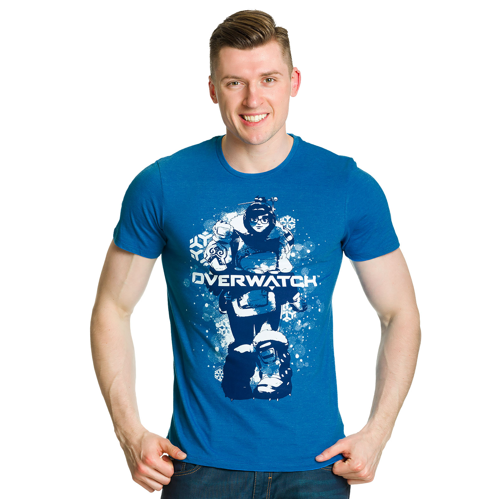 Overwatch - Mei T-Shirt blau