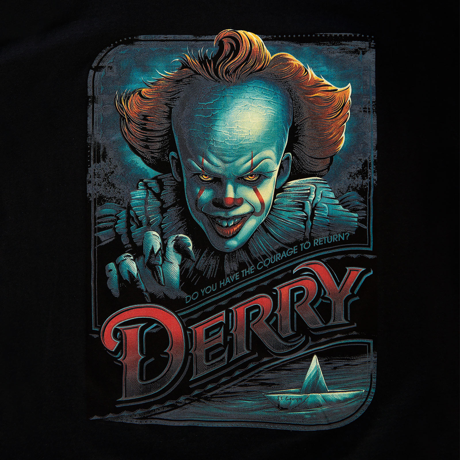 Stephen King's Het - Terug naar Derry T-Shirt zwart
