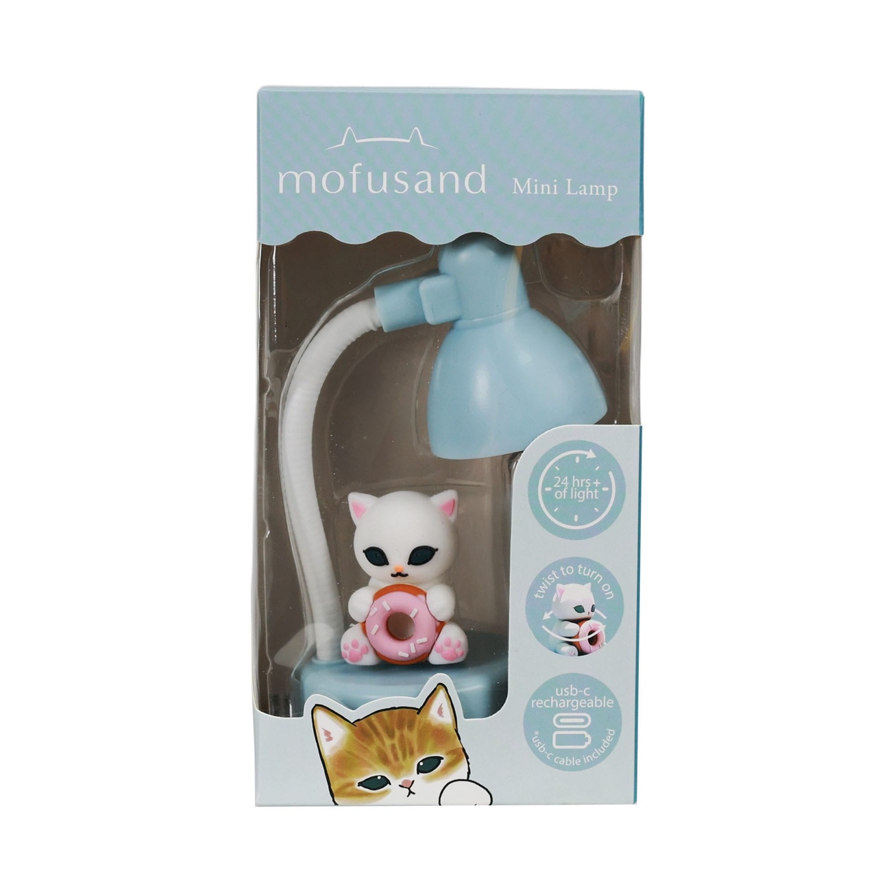 Mofusand Mini LED Lamp with Figure 15 cm