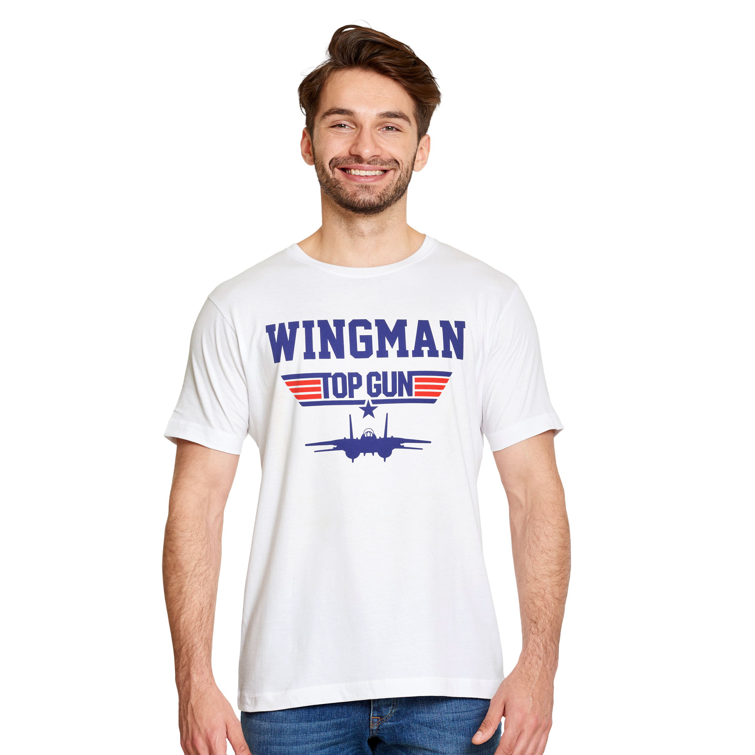 Top Gun - Camiseta Wingman blanca