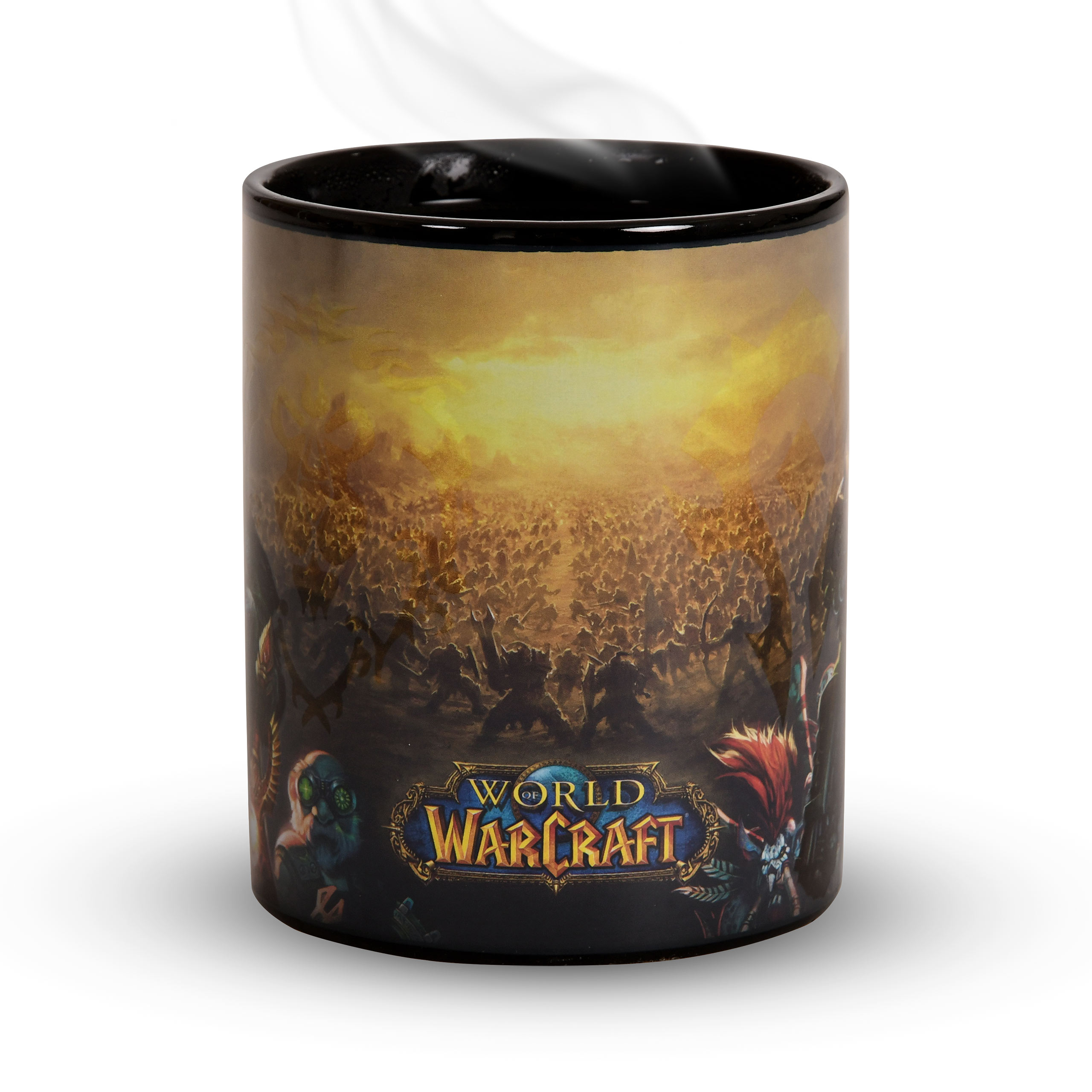 World of Warcraft - Azeroth Thermoeffekt Tasse