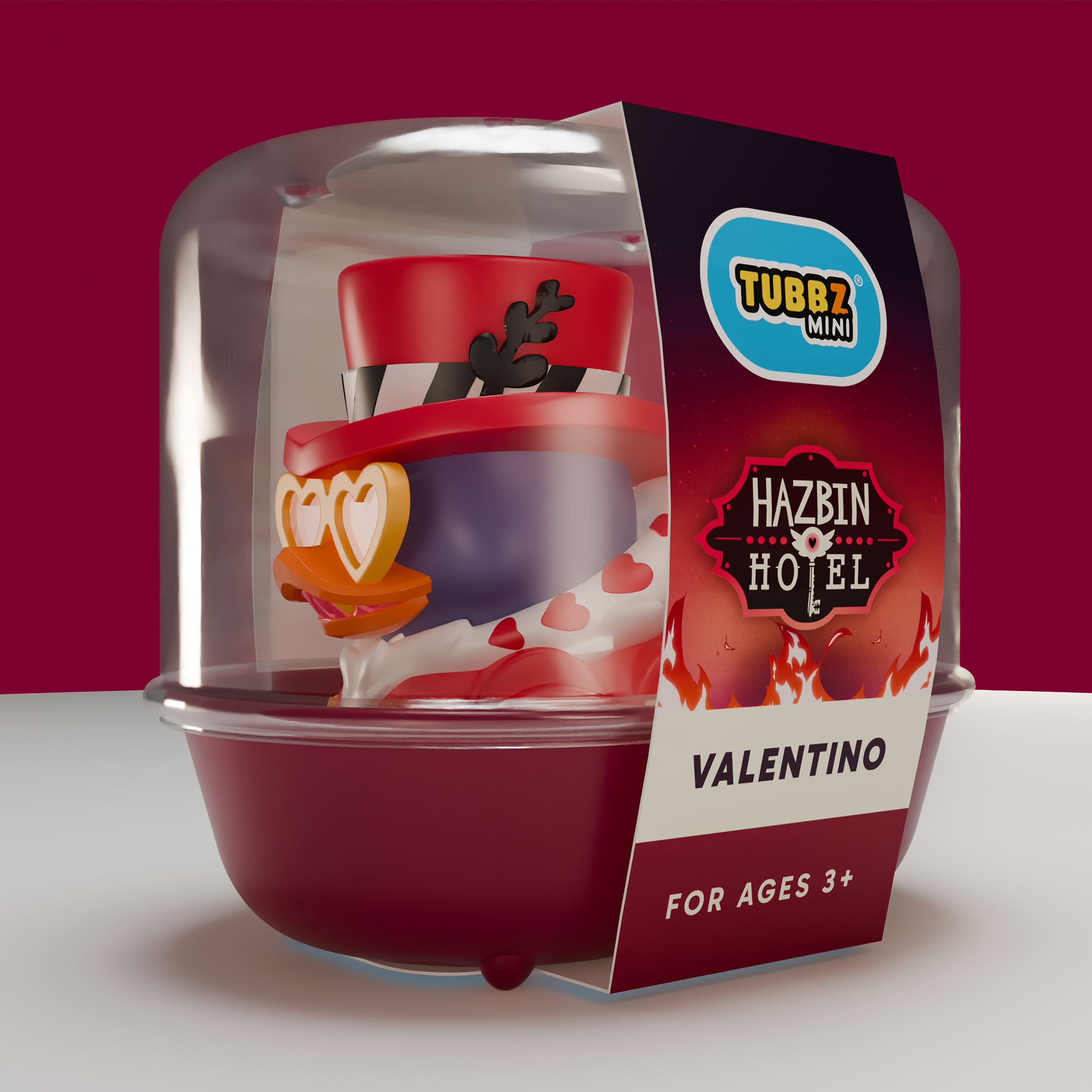 Hazbin Hotel - Valentino Mini TUBBZ kaczuszka dekoracyjna