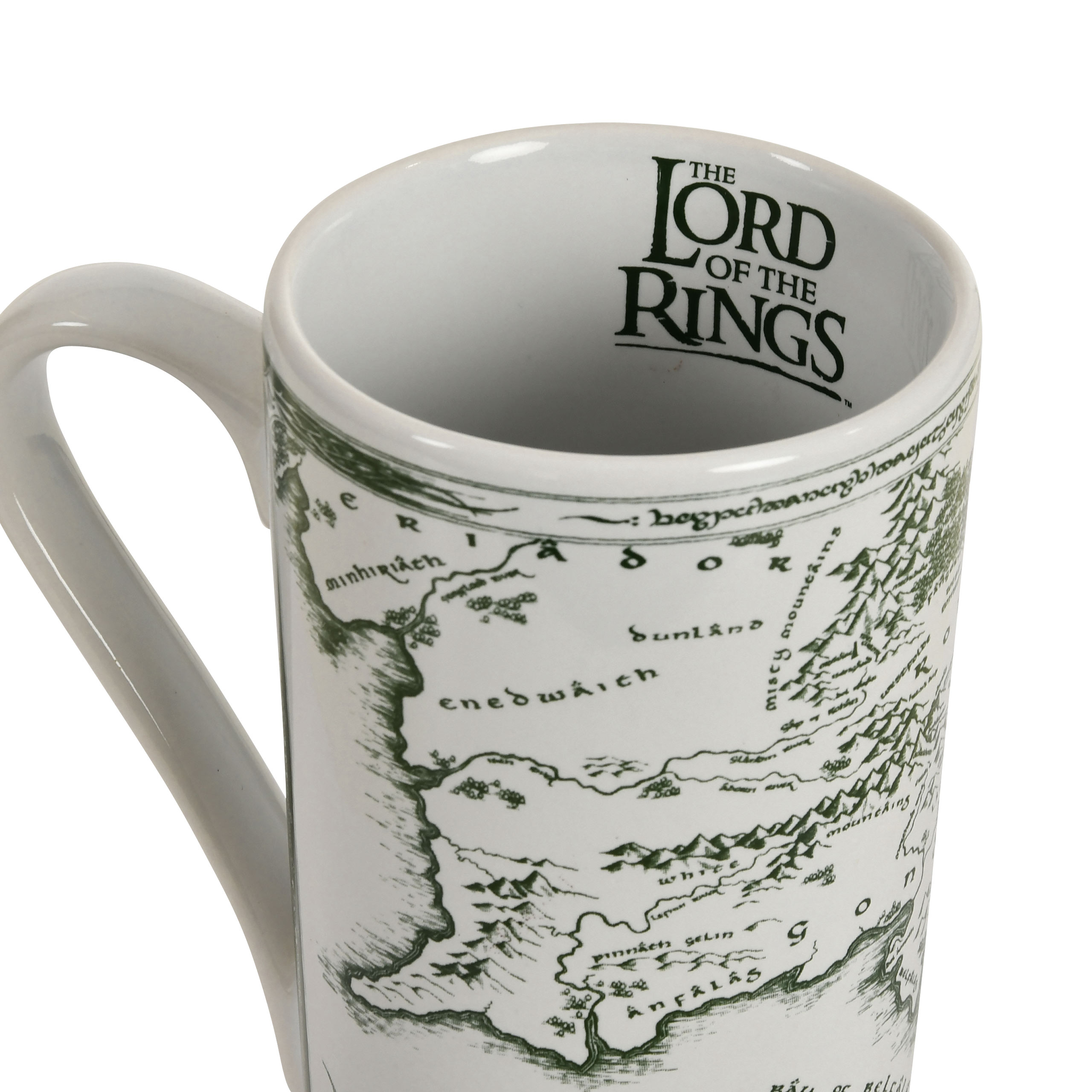 Herr der Ringe - Rohan und Gondor Karte Tasse