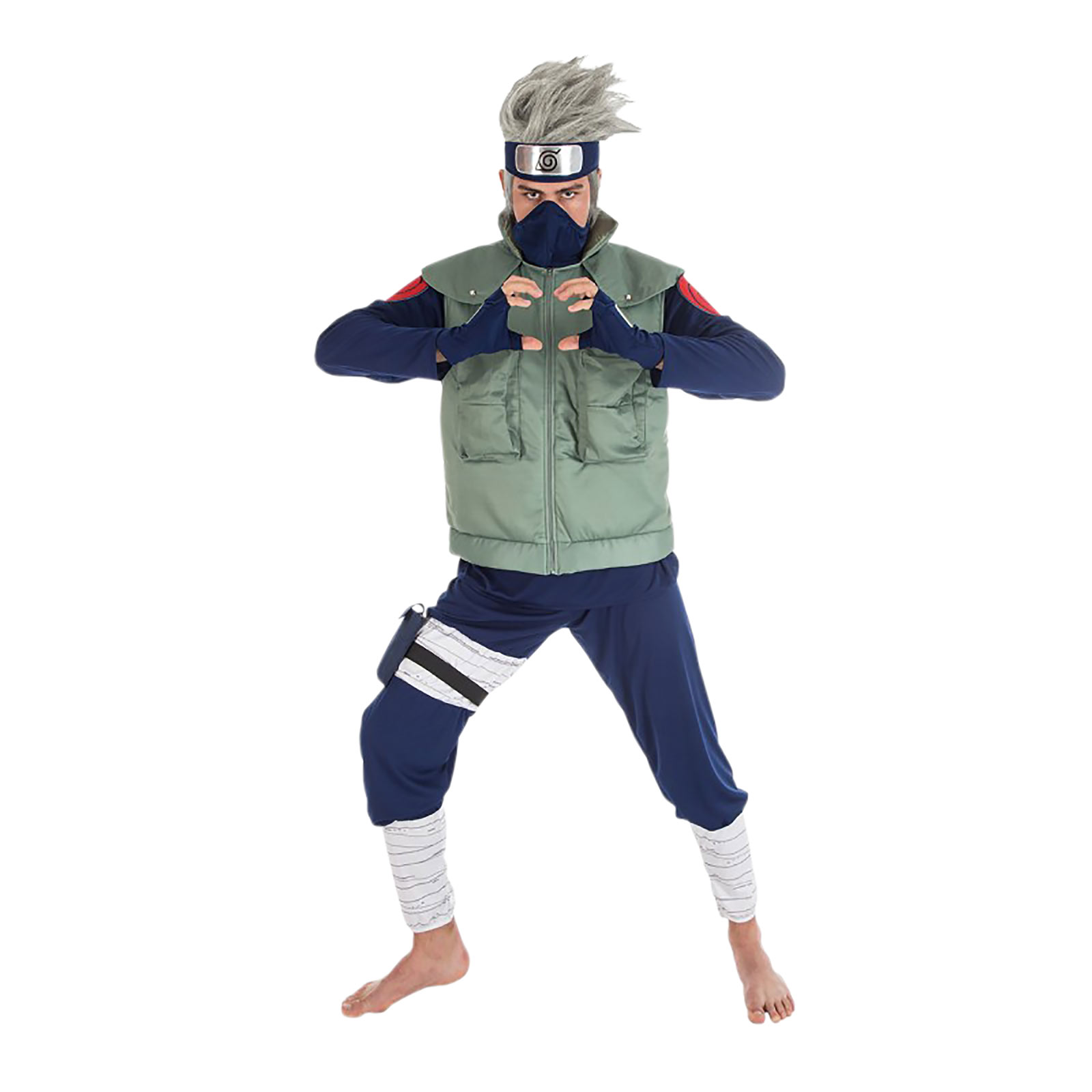 Naruto - Kakashi Hatake Kostuum voor Volwassenen