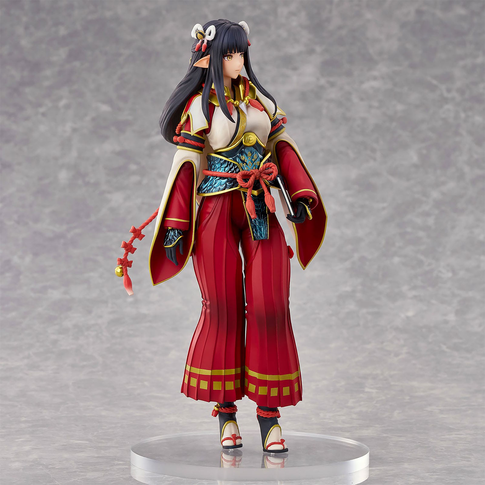 Monster Hunter Rise - Statue de Minoto la Maiden du Hub