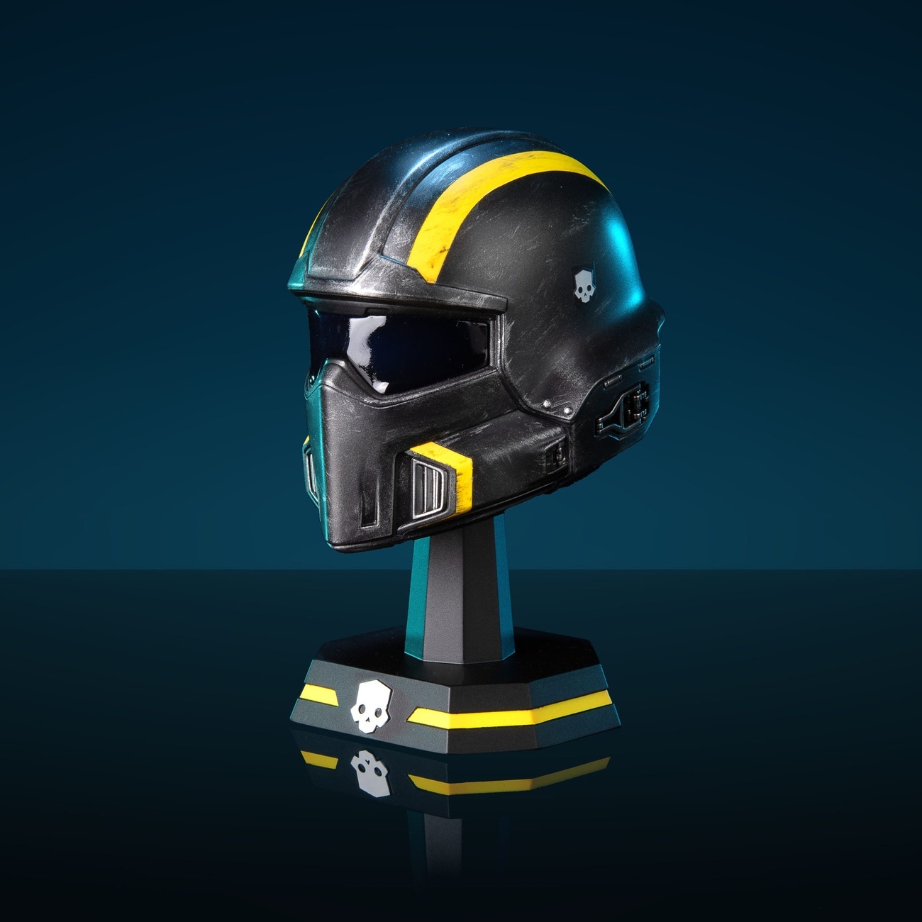 Helldivers 2 Replica 1/4 B-01 Tactische Helm 11 cm