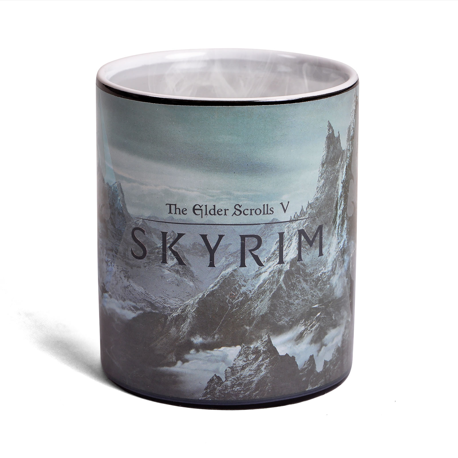 Skyrim - Dragon Logo Thermochromic Mug