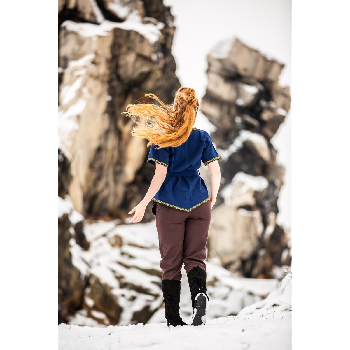 Medieval Viking Tunic Matilda blue