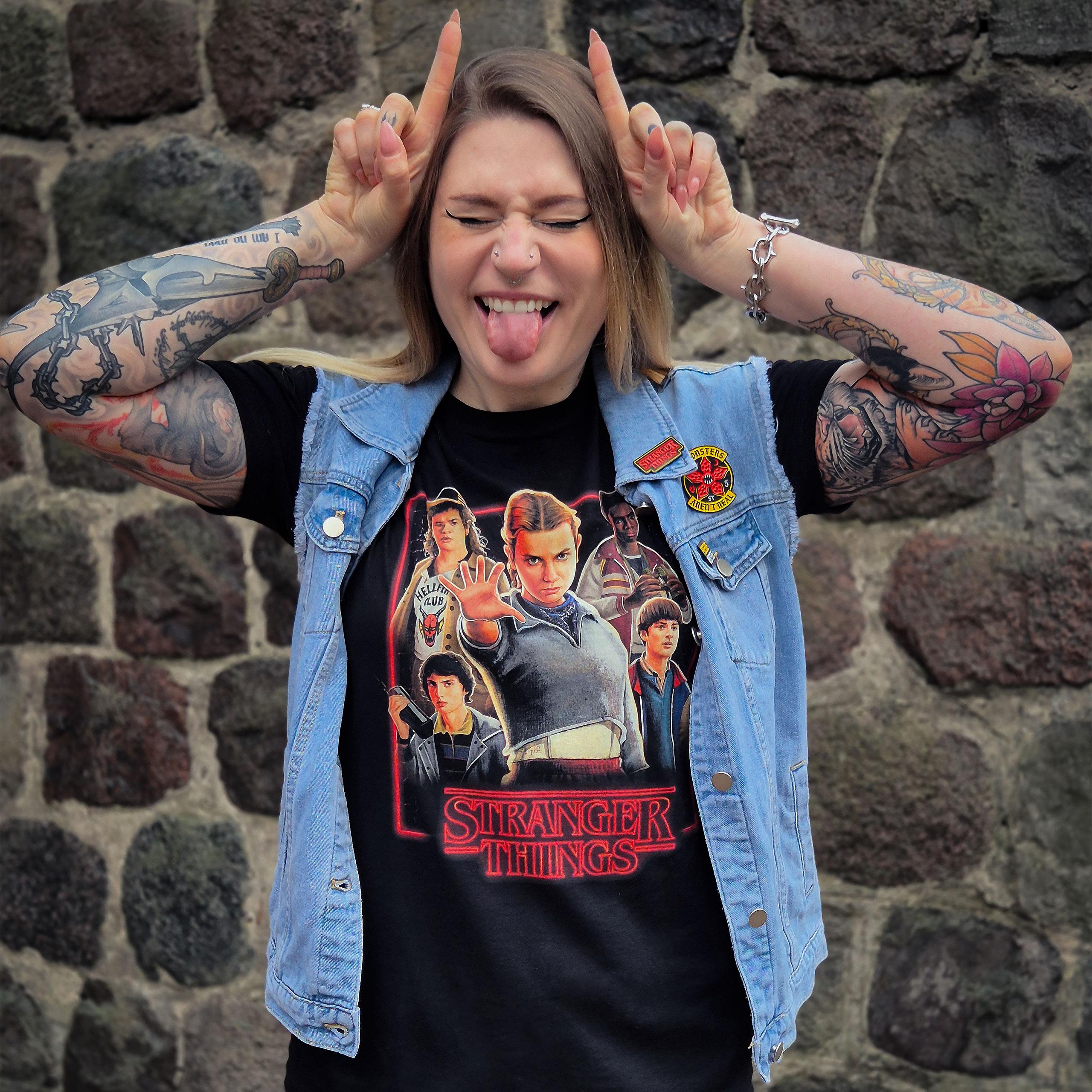 Final Season Characters T-Shirt - Stranger Things