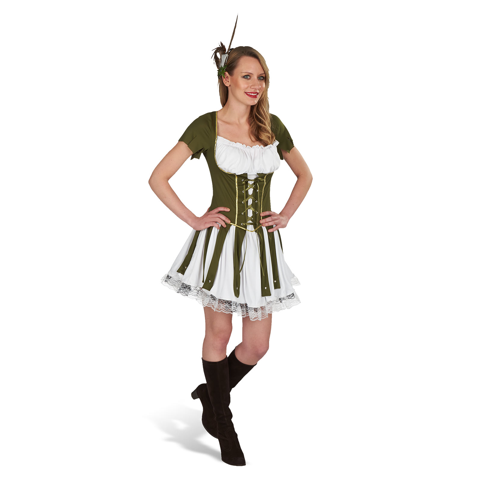 Robin Hood Kleid - Kostüm Damen