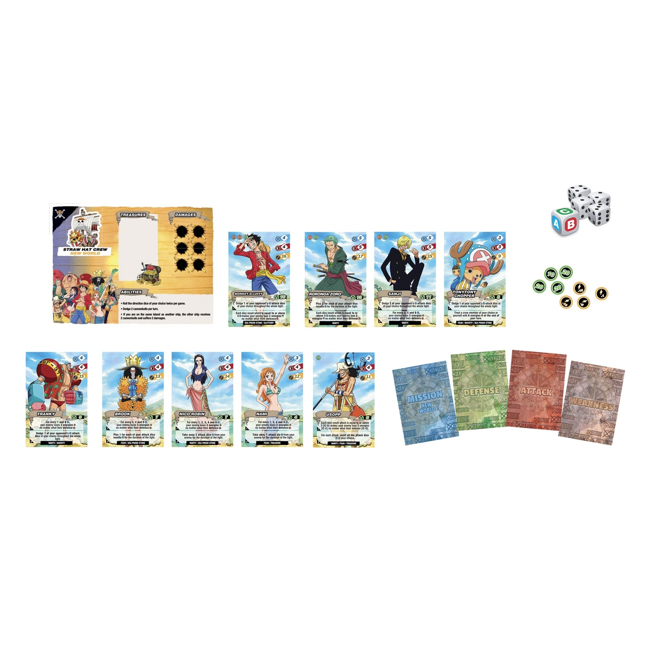 One Piece Gioco da tavolo Adventure Island *Versione inglese*