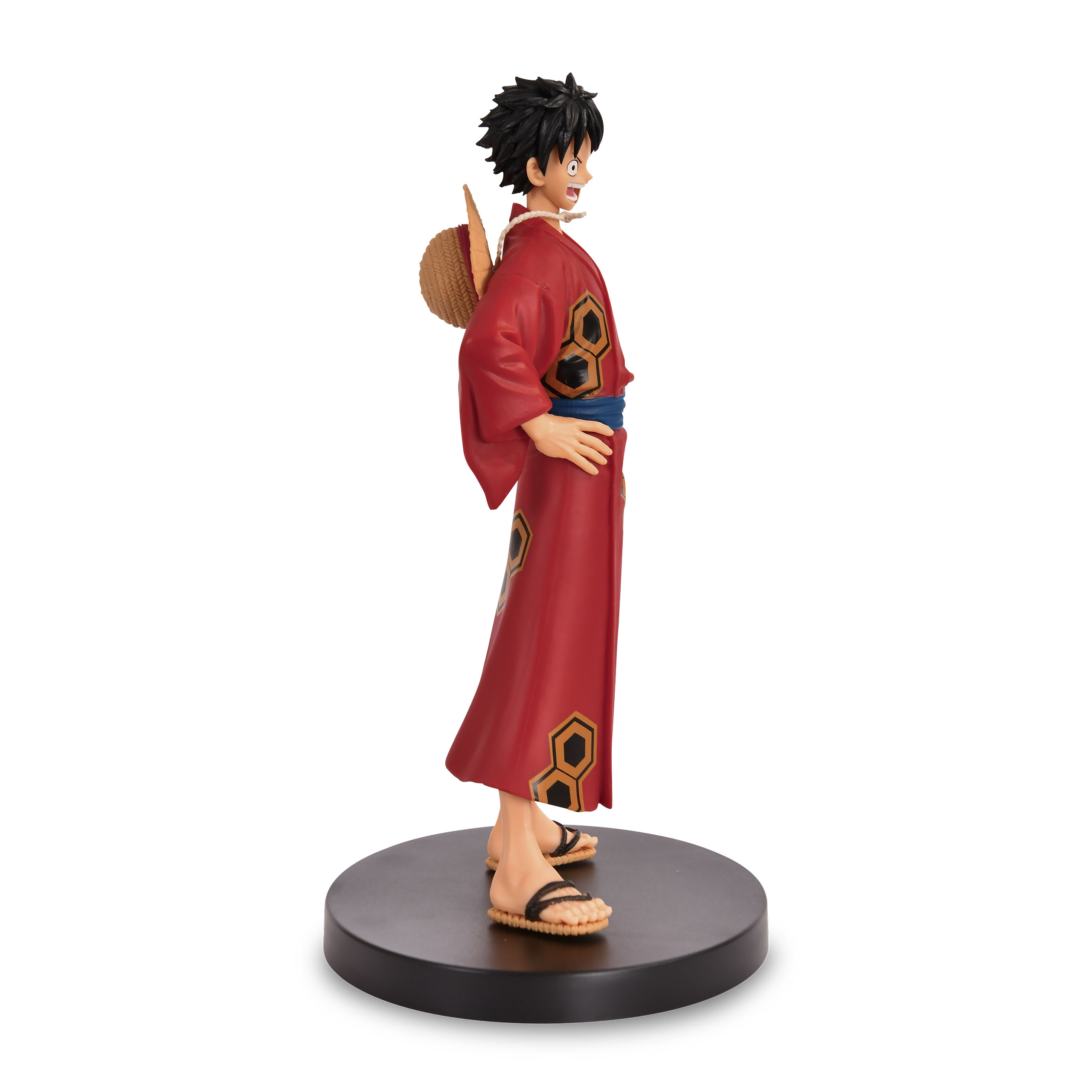 One Piece - Figura DXF Grandline Series di Luffy in Wanokuni