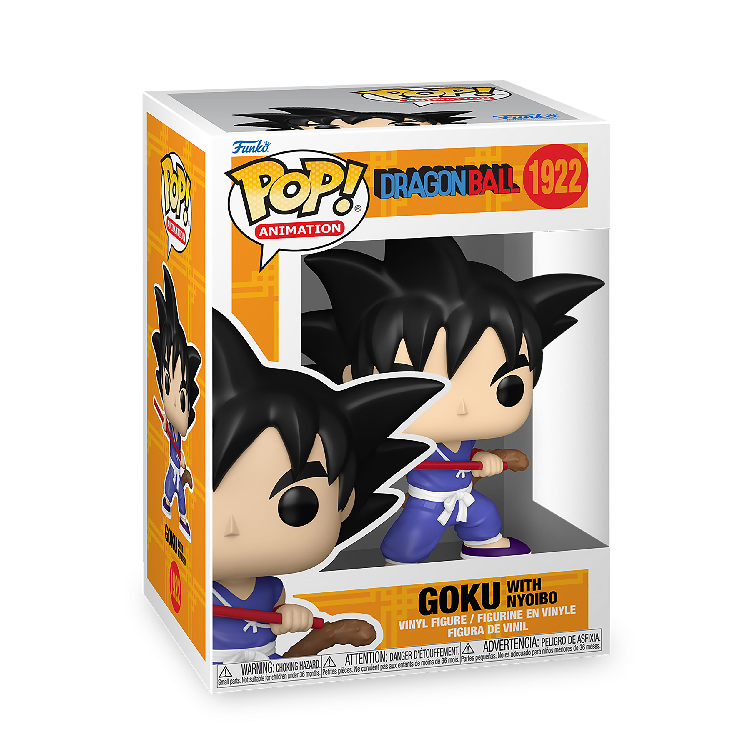 Dragon Ball - Figura Funko Pop de Goku con Nyoibou