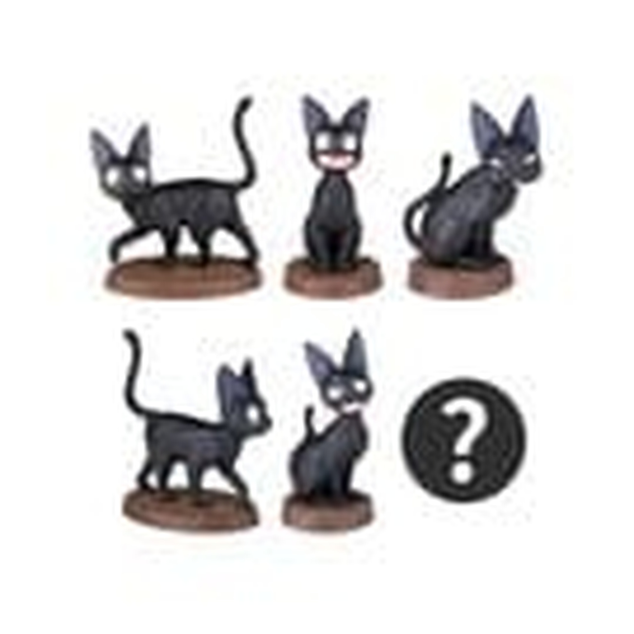 Kiki’s Kleine Bezorgdienst Mini-figuren Collectie Jiji 5 cm Blind Box Assortiment (6)