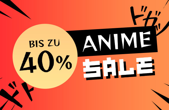 Anime-Sale: Bis zu 40% Rabatt