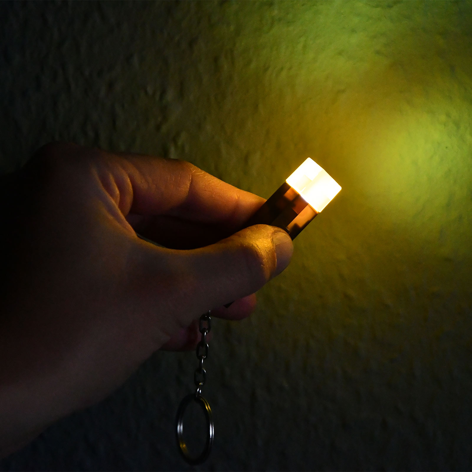 Minecraft - Torch LED Keychain
