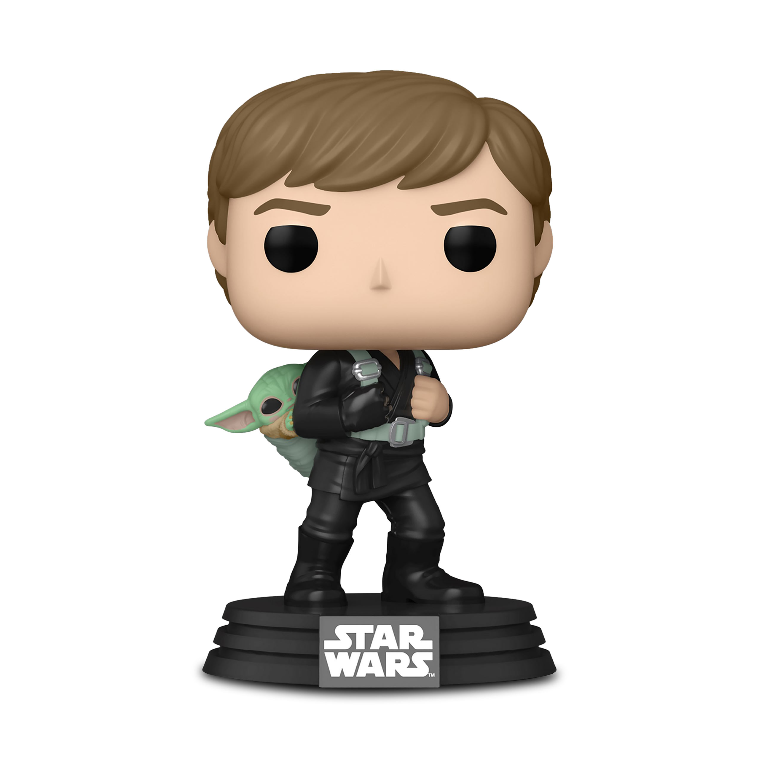 Star Wars - Luke Skywalker avec Grogu Funko Pop Figurine à tête branlante