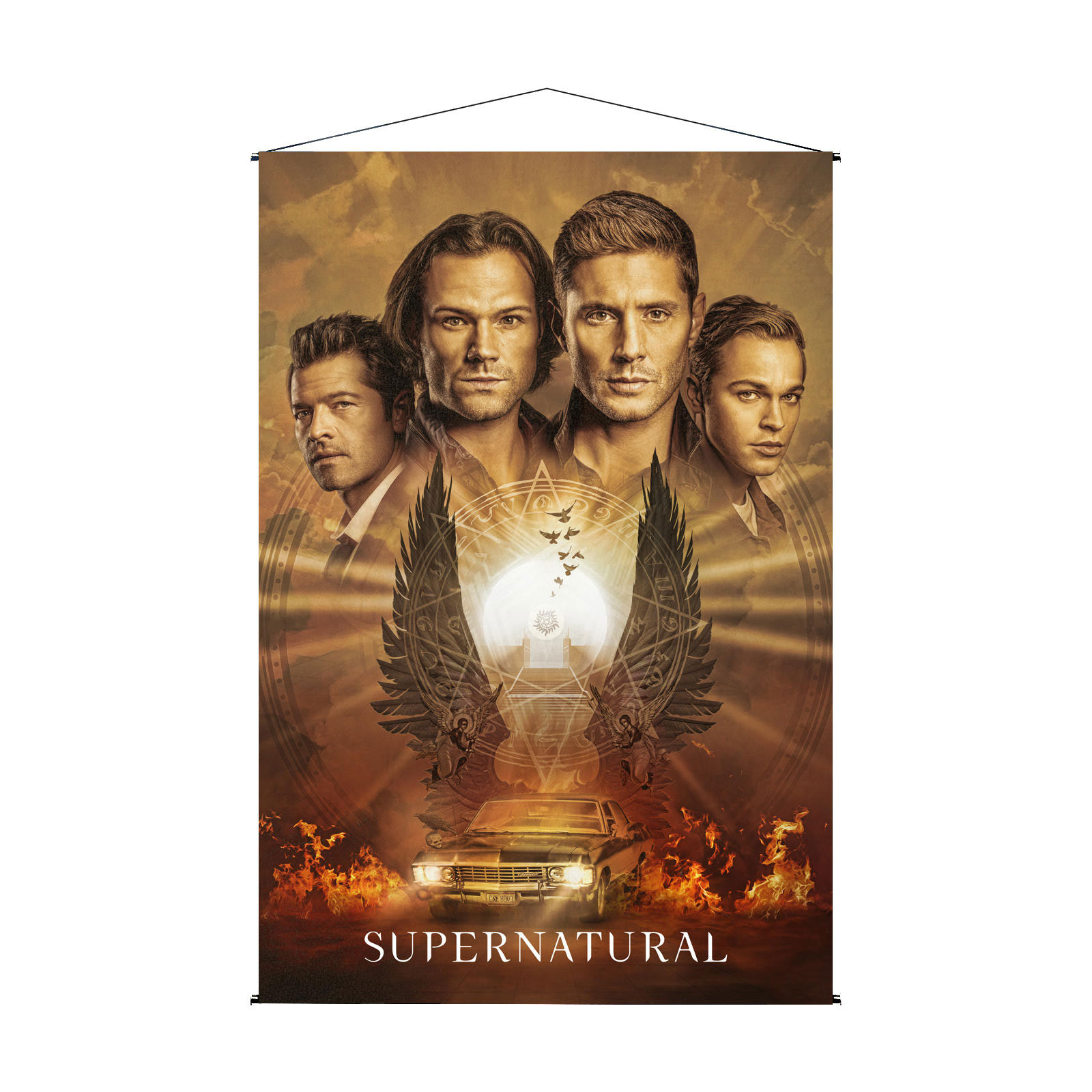 Supernatural - Cast Wall Scroll