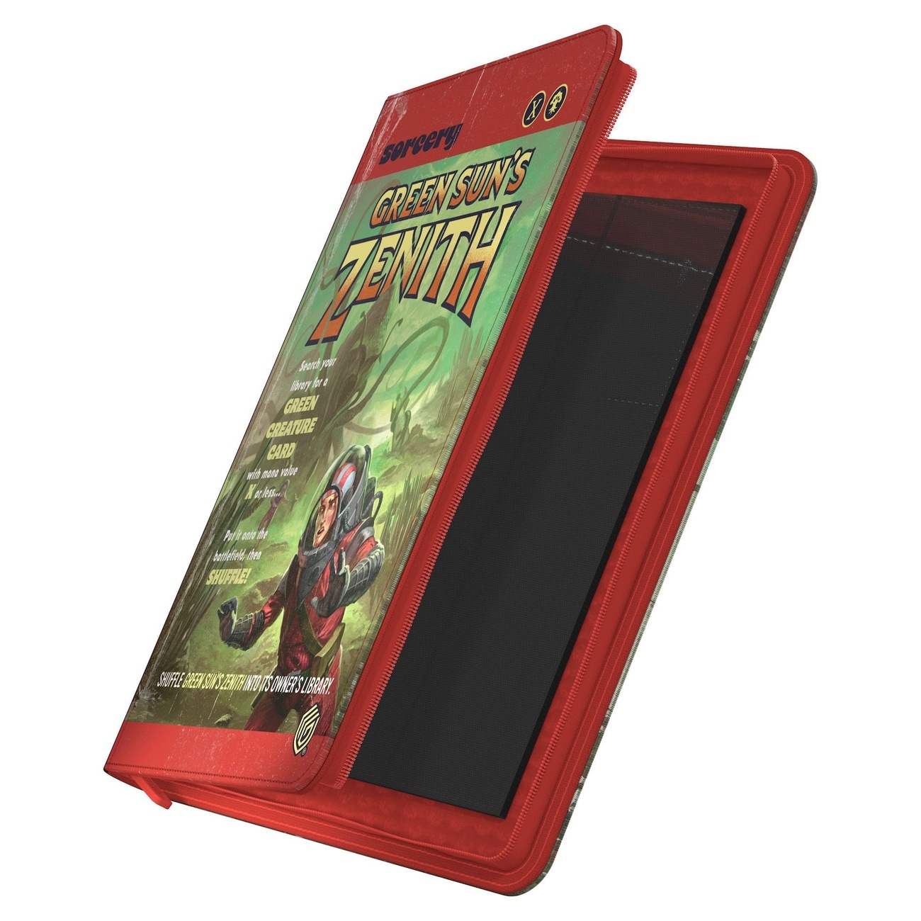 Ultimate Guard Zipfolio 360 Xenoskin Magic: The Gathering "Edge of Eternities" - Green Sun’s Zenith