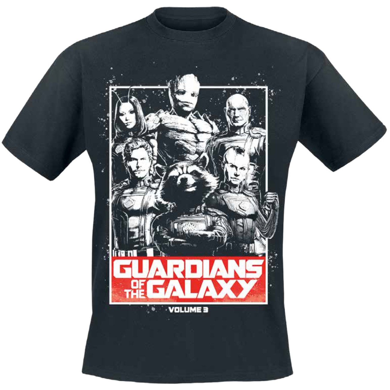 Guardians Vol. 3 T-Shirt schwarz - Guardians of the Galaxy