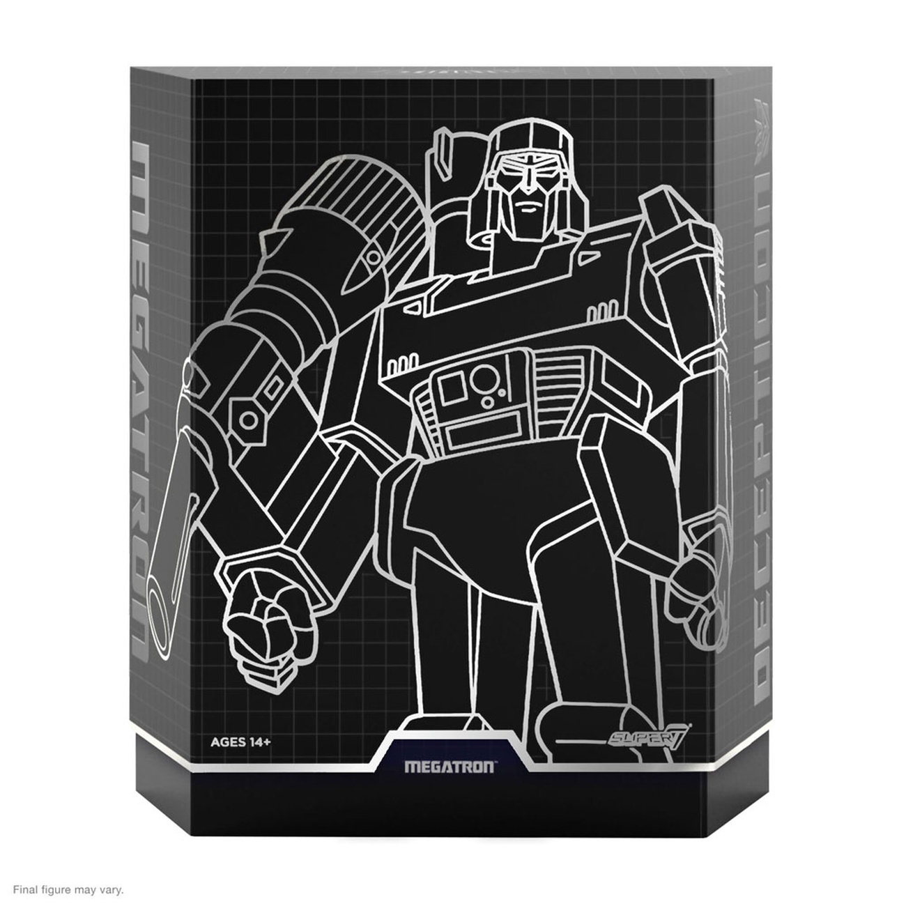 Transformers Ultimates action figure Megatron (cartone G1) 20 cm