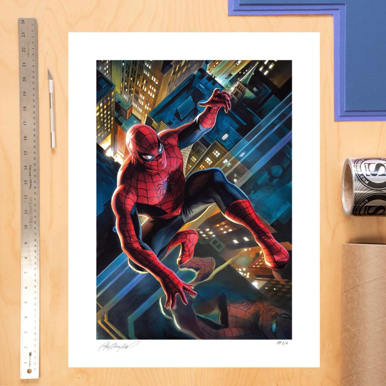 Marvel Art Print The Amazing Spider-Man 61 x 41 cm - unframed | Elbenwald