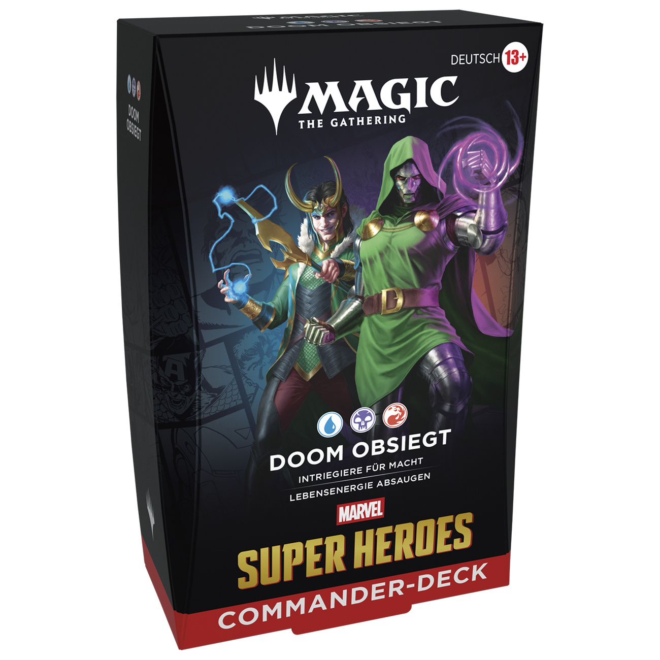 Marvel Super Heroes Doom Triomphe Deck Commander Version allemande - Magic: The Gathering