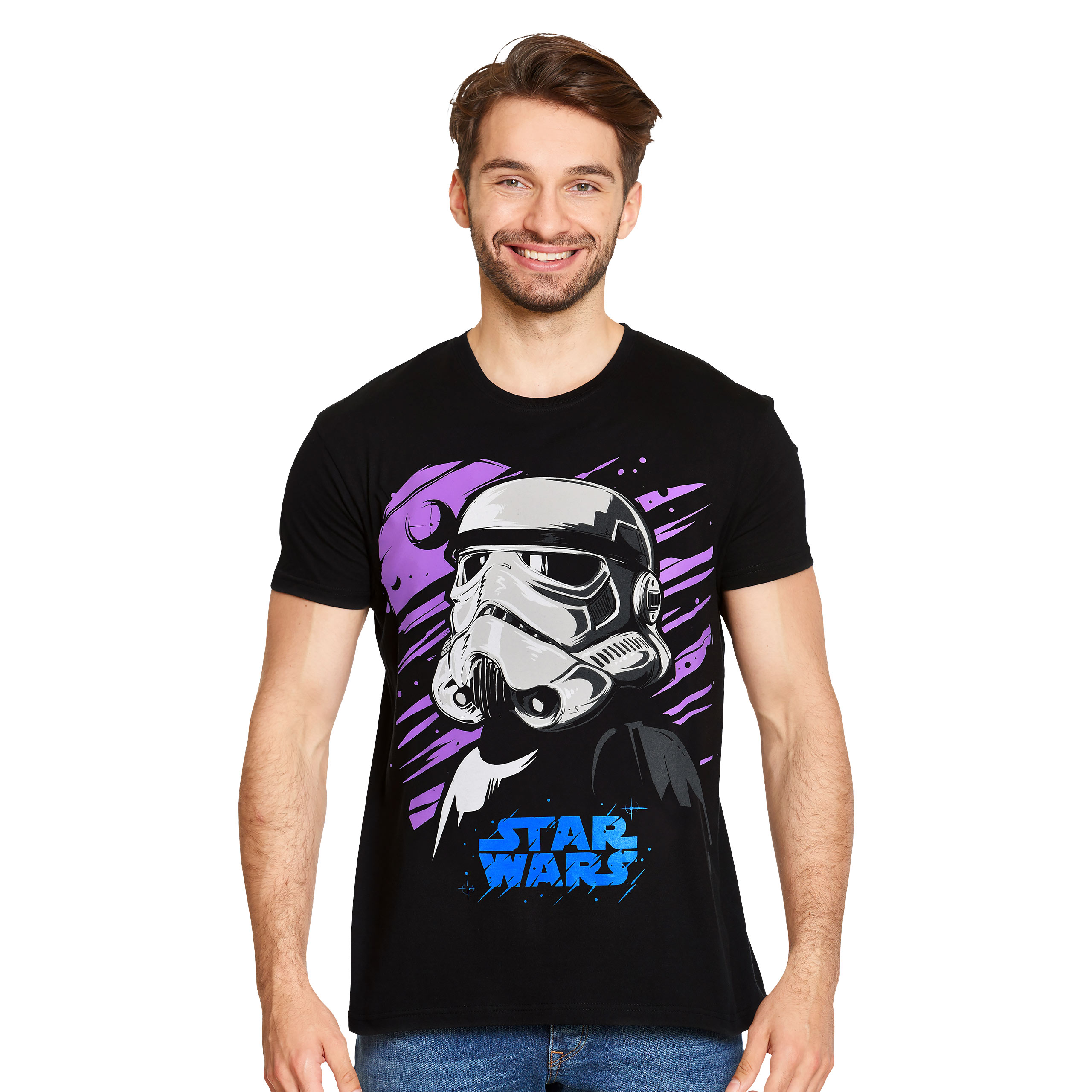 Star Wars - Galaxy Stormtrooper T-Shirt schwarz