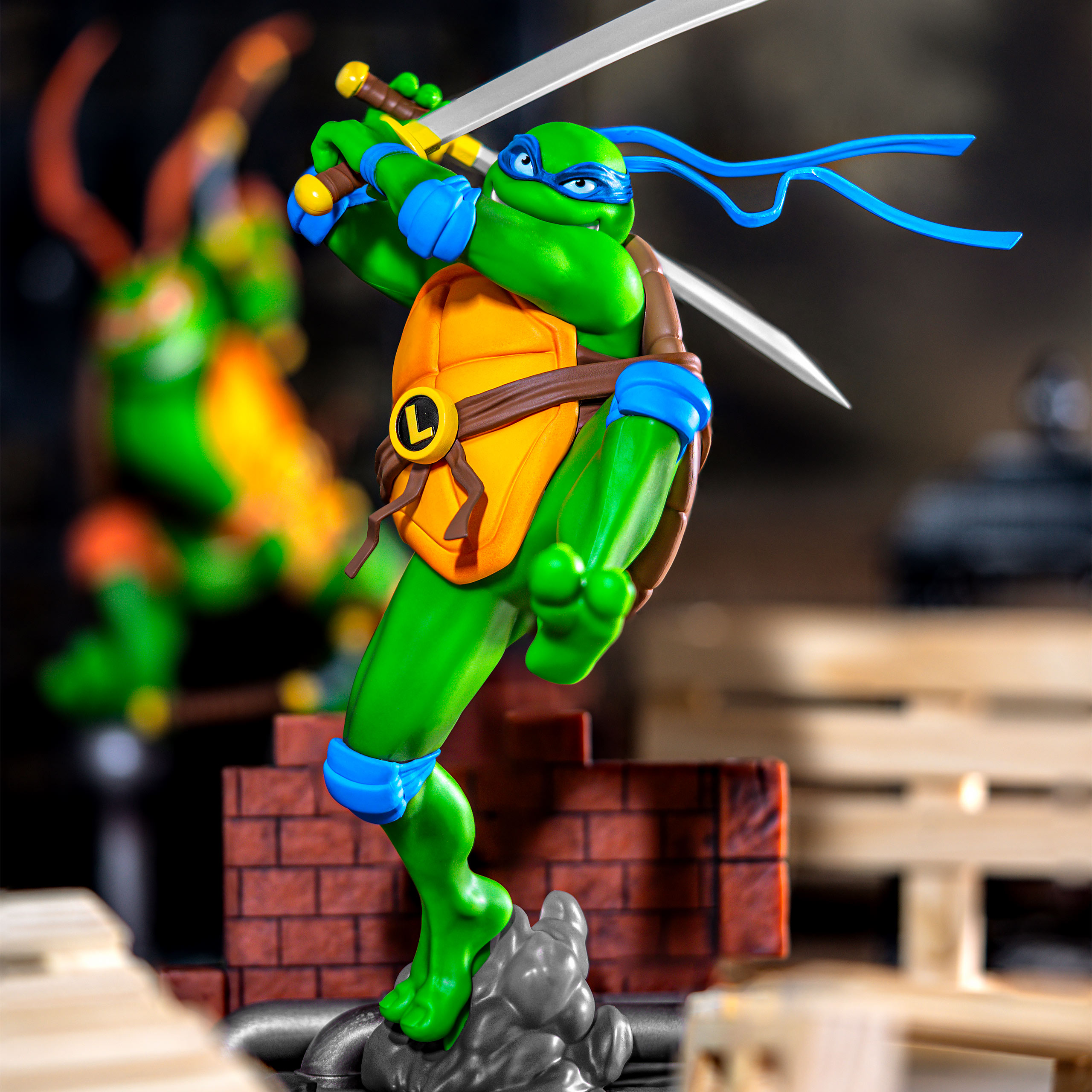 Teenage Mutant Ninja Turtles - Figura SFC di Leonardo