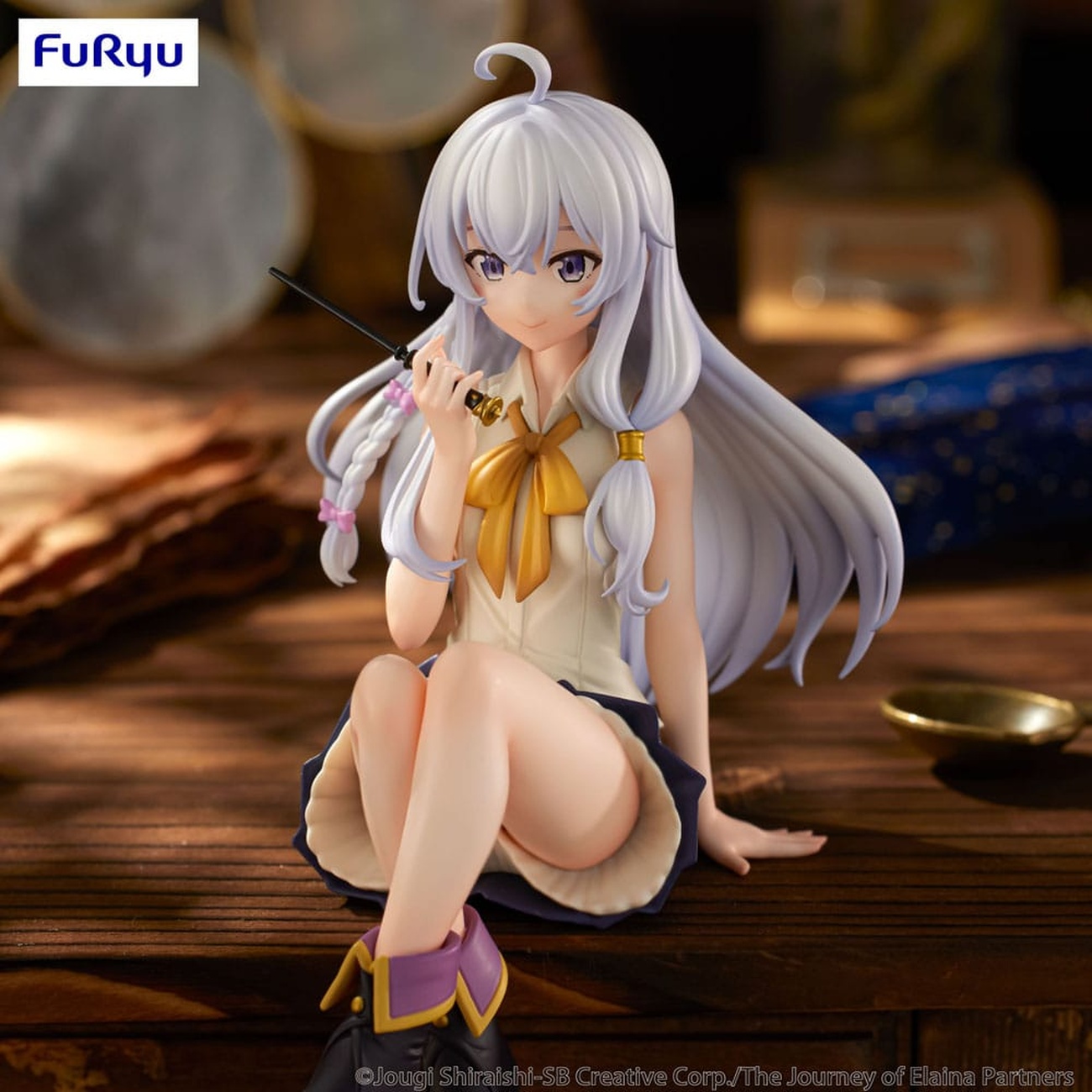 Wandering Witch: The Journey of Elaina – Statua PVC Noodle Stopper Elaina 13 cm