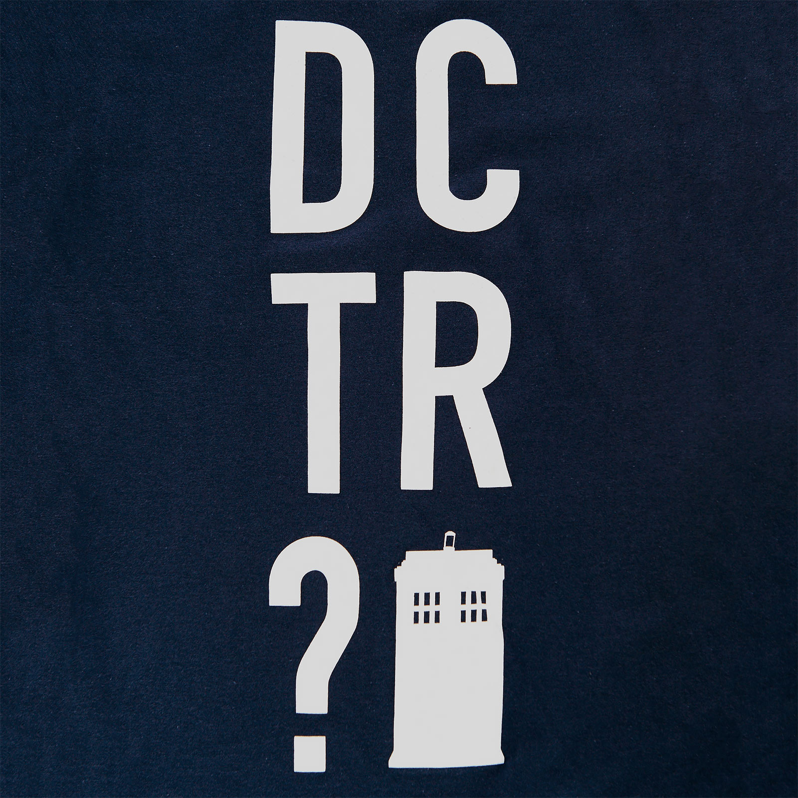Doctor Who - DCTR Dames T-Shirt Blauw